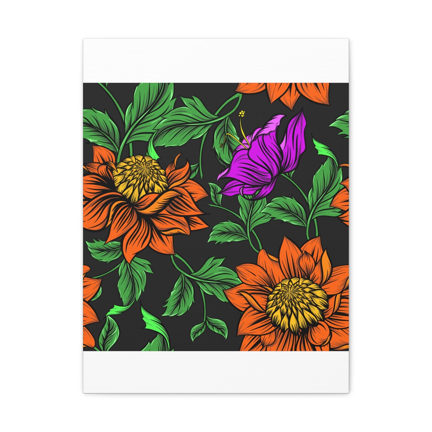 Floral Canvas Gallery Wraps