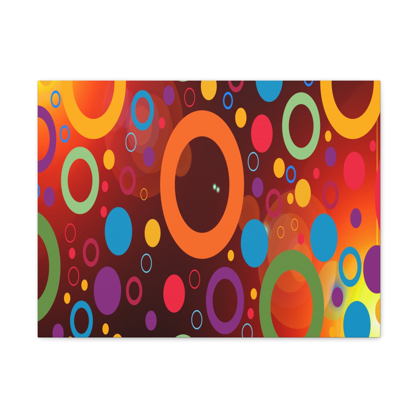 Circles Canvas Gallery Wraps