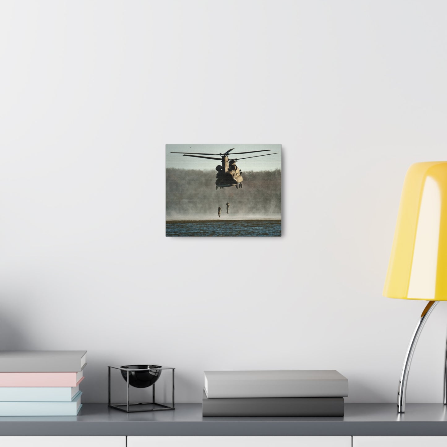 Military Chinook Canvas Gallery Wraps