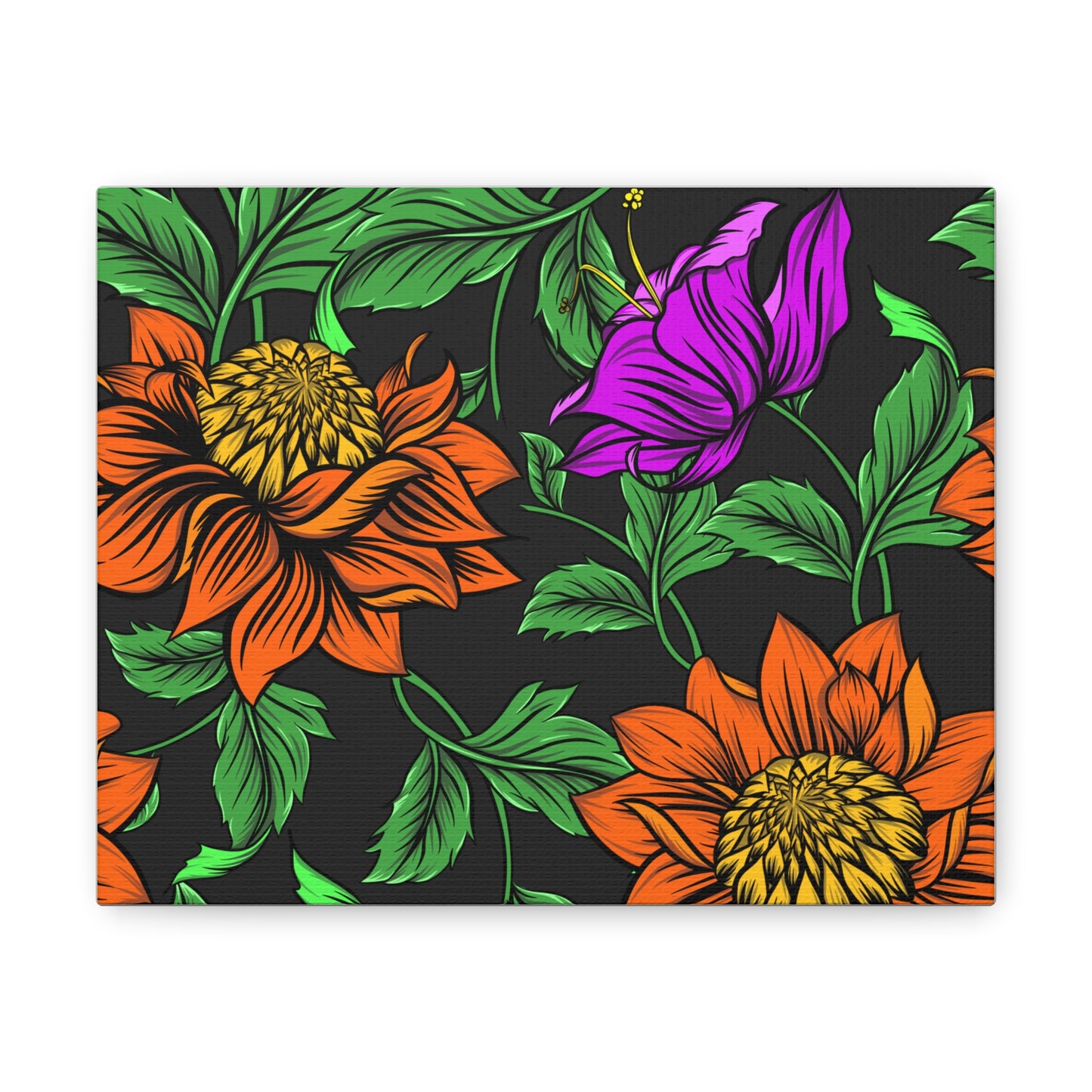 Floral Canvas Gallery Wraps