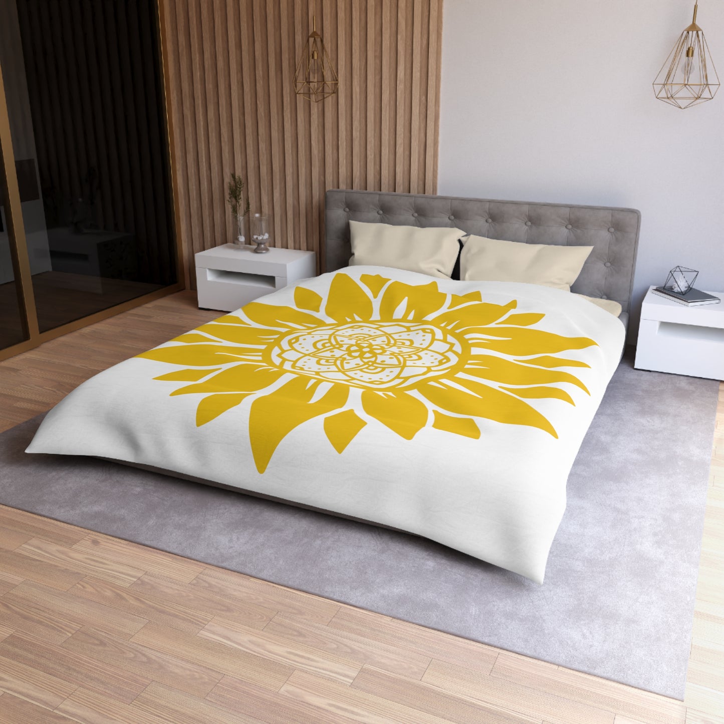 Sunflower Microfiber Duvet Cover