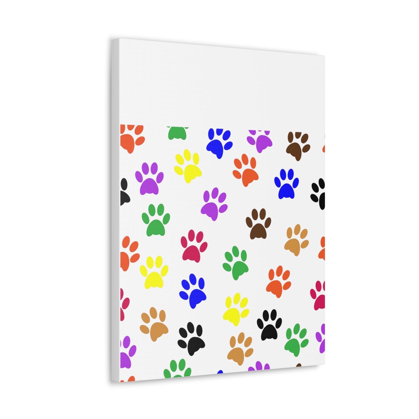 Paw prints Canvas Gallery Wraps