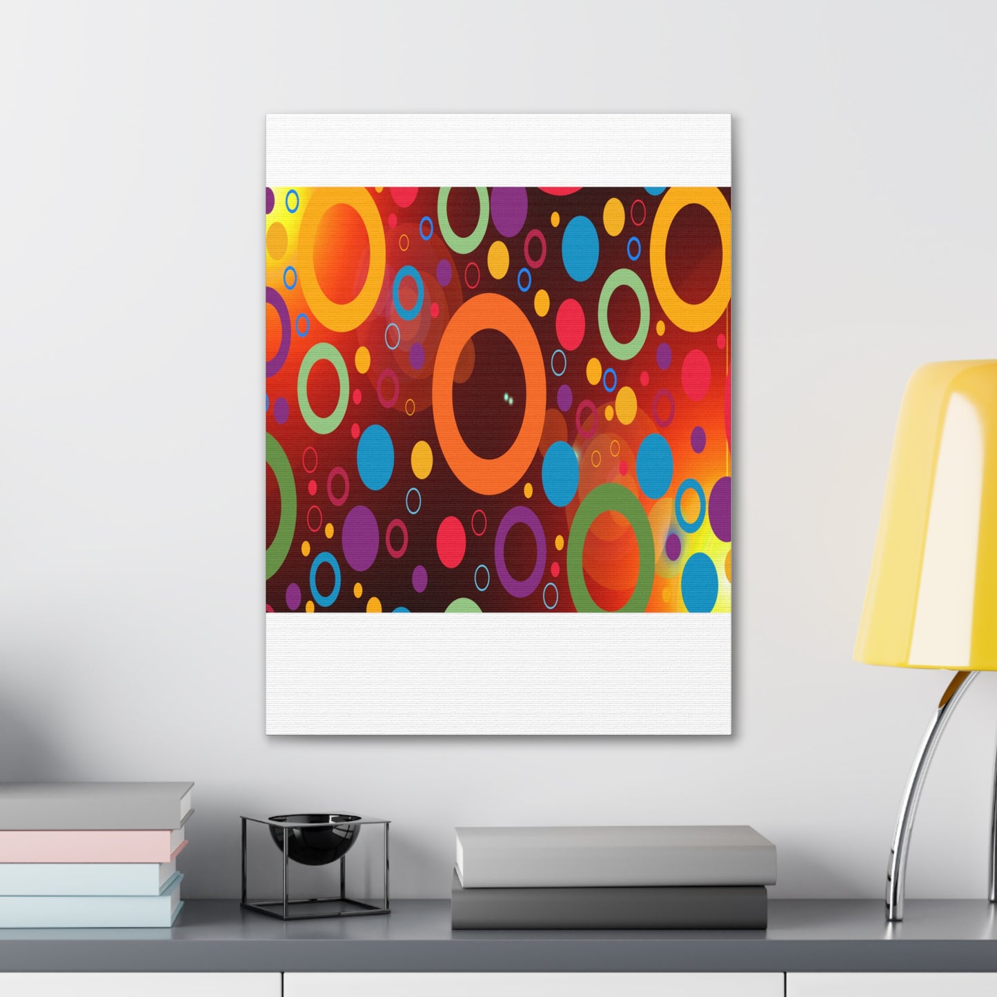 Circles Canvas Gallery Wraps