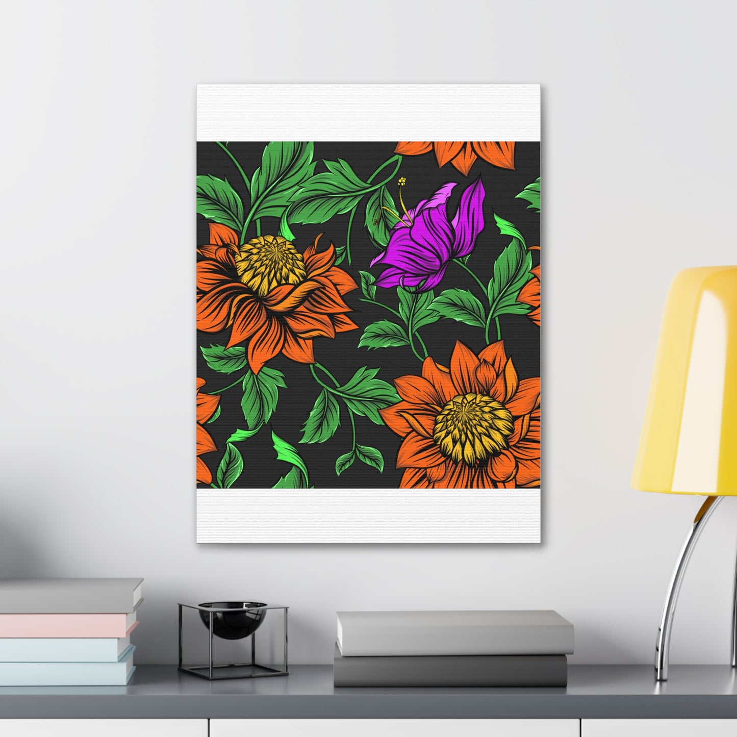 Floral Canvas Gallery Wraps