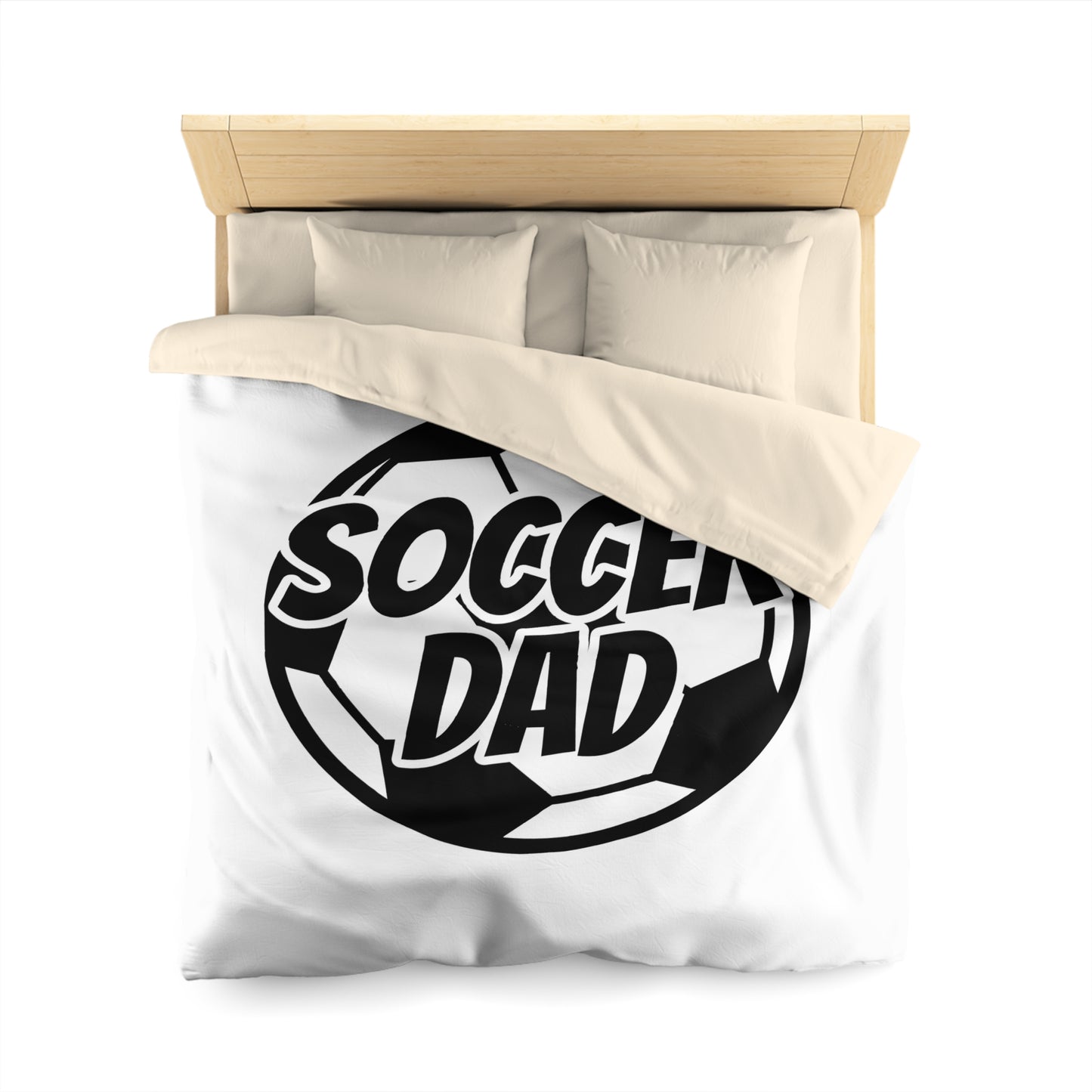 Soccer Dad Microfiber Duvet Cover