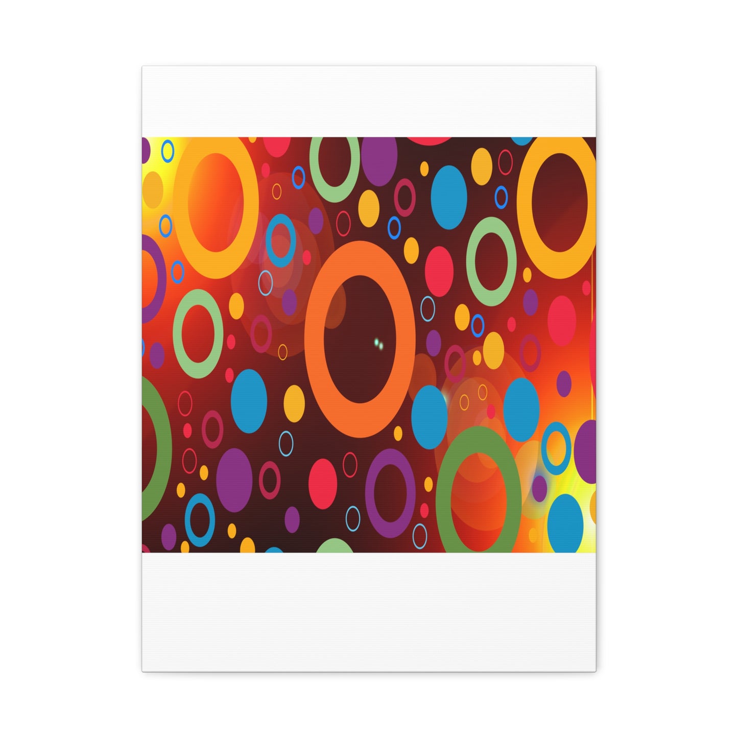 Circles Canvas Gallery Wraps