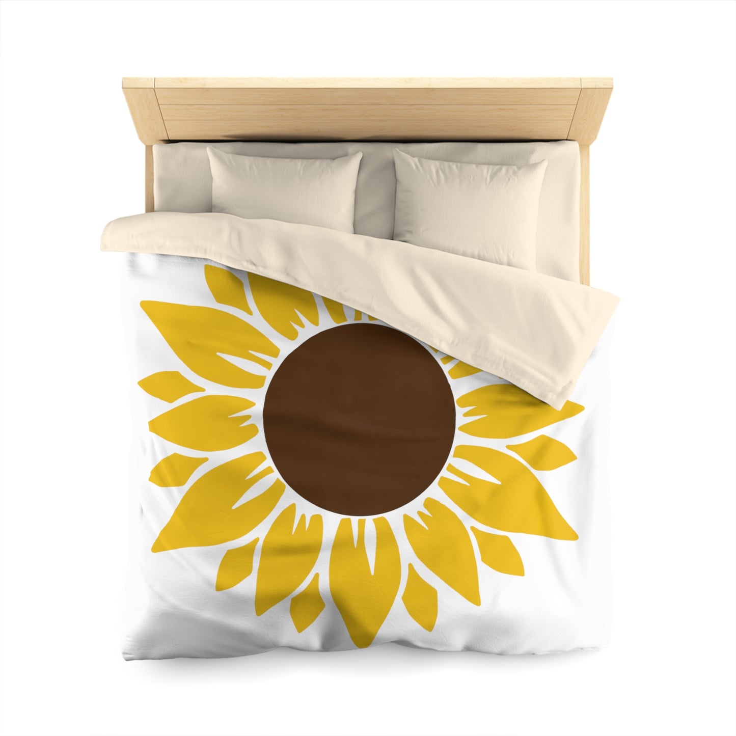 Sunflower Microfiber Duvet Cover