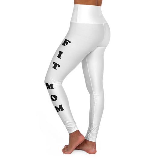 Fit Mom High Waisted Yoga Leggings