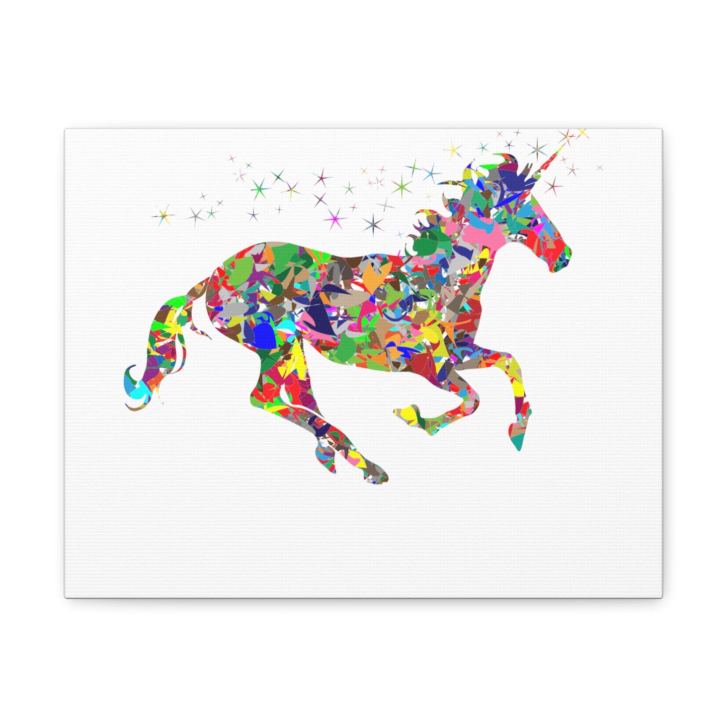 Colorful Horse Canvas Gallery Wraps