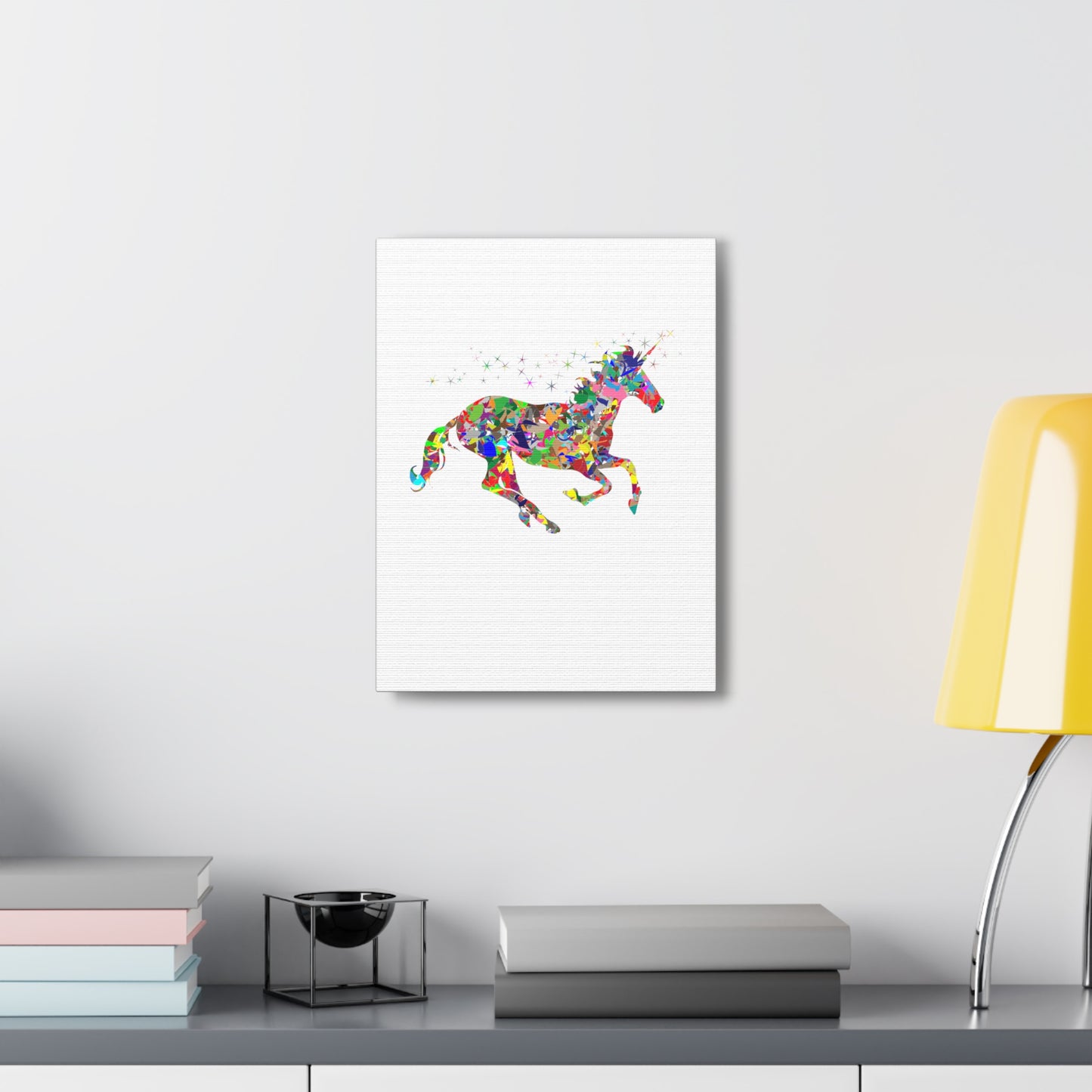 Colorful Horse Canvas Gallery Wraps