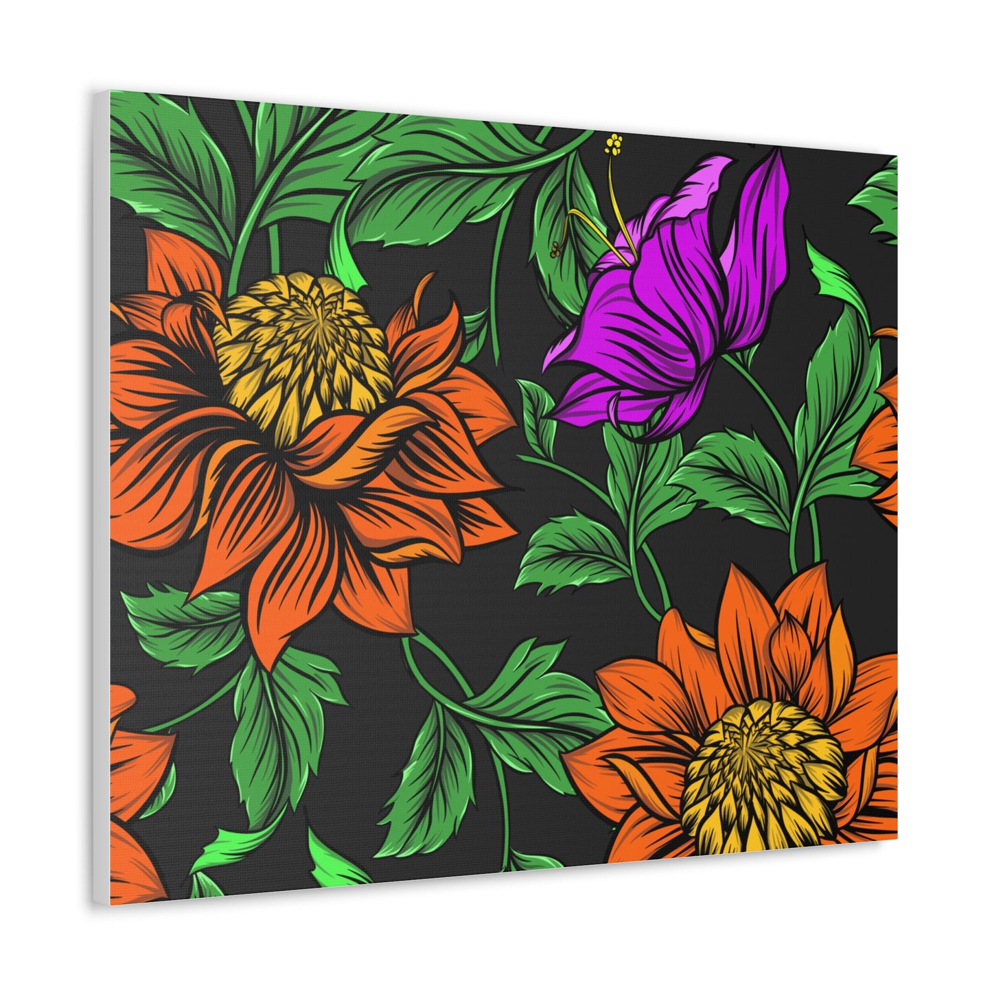 Floral Canvas Gallery Wraps