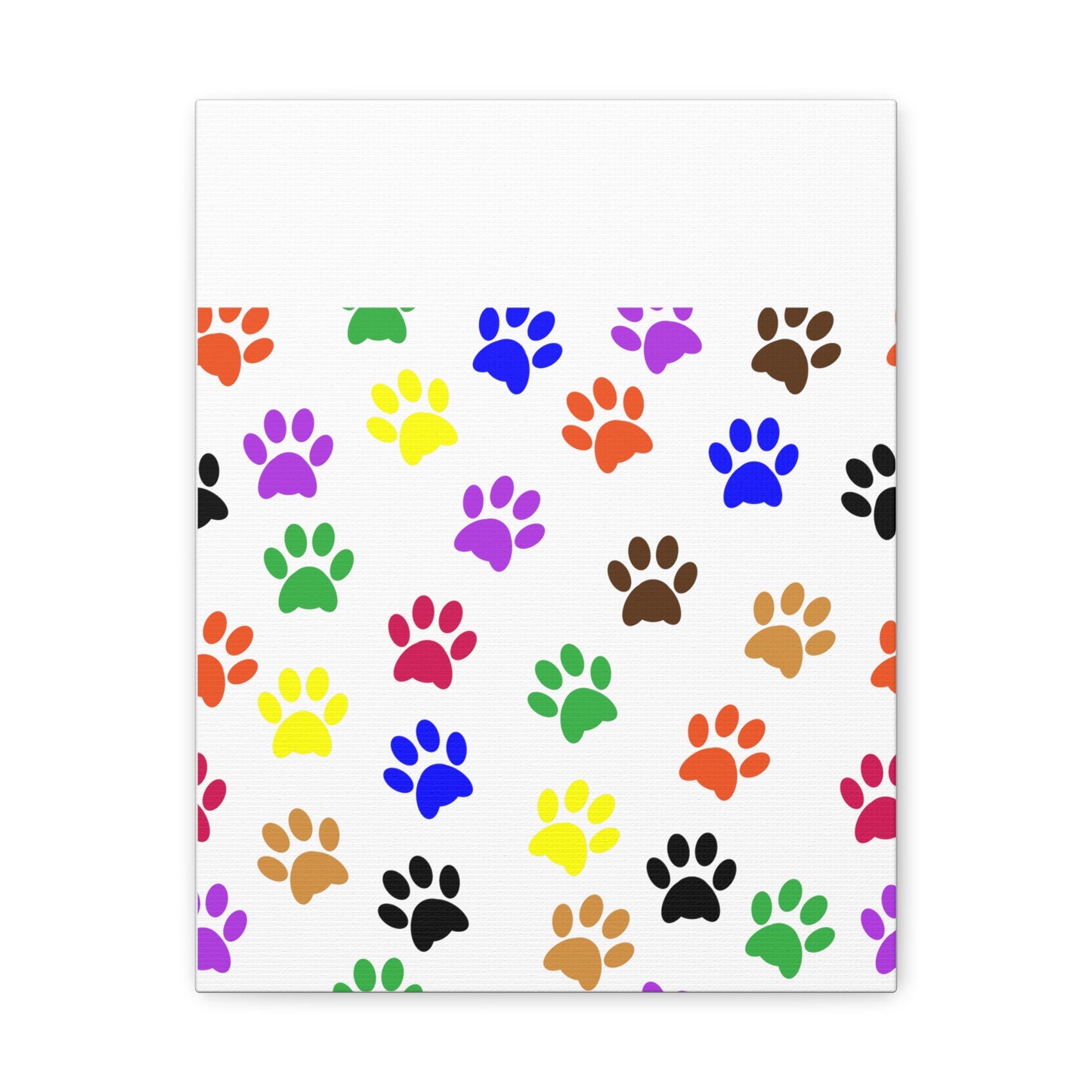 Paw prints Canvas Gallery Wraps