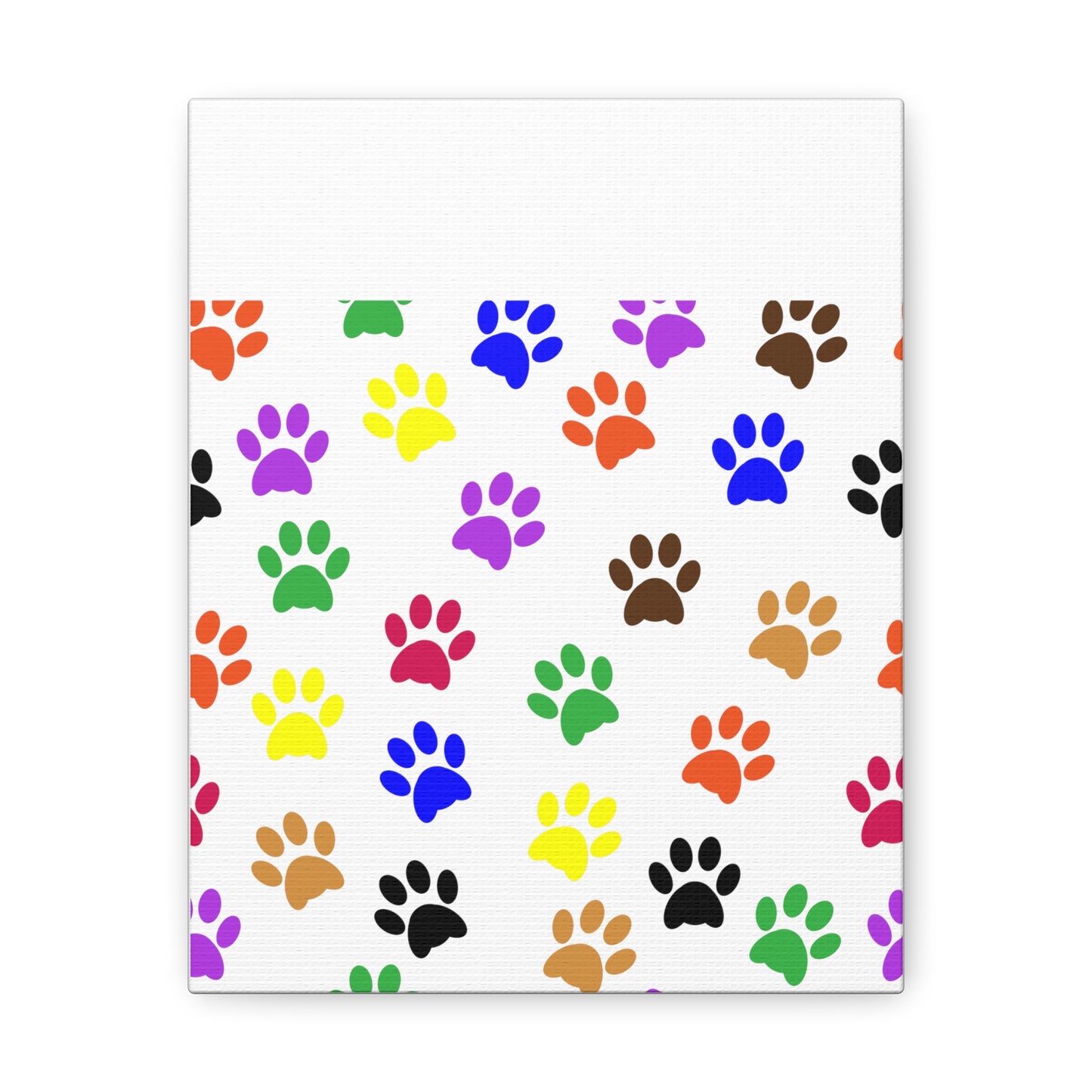 Paw prints Canvas Gallery Wraps