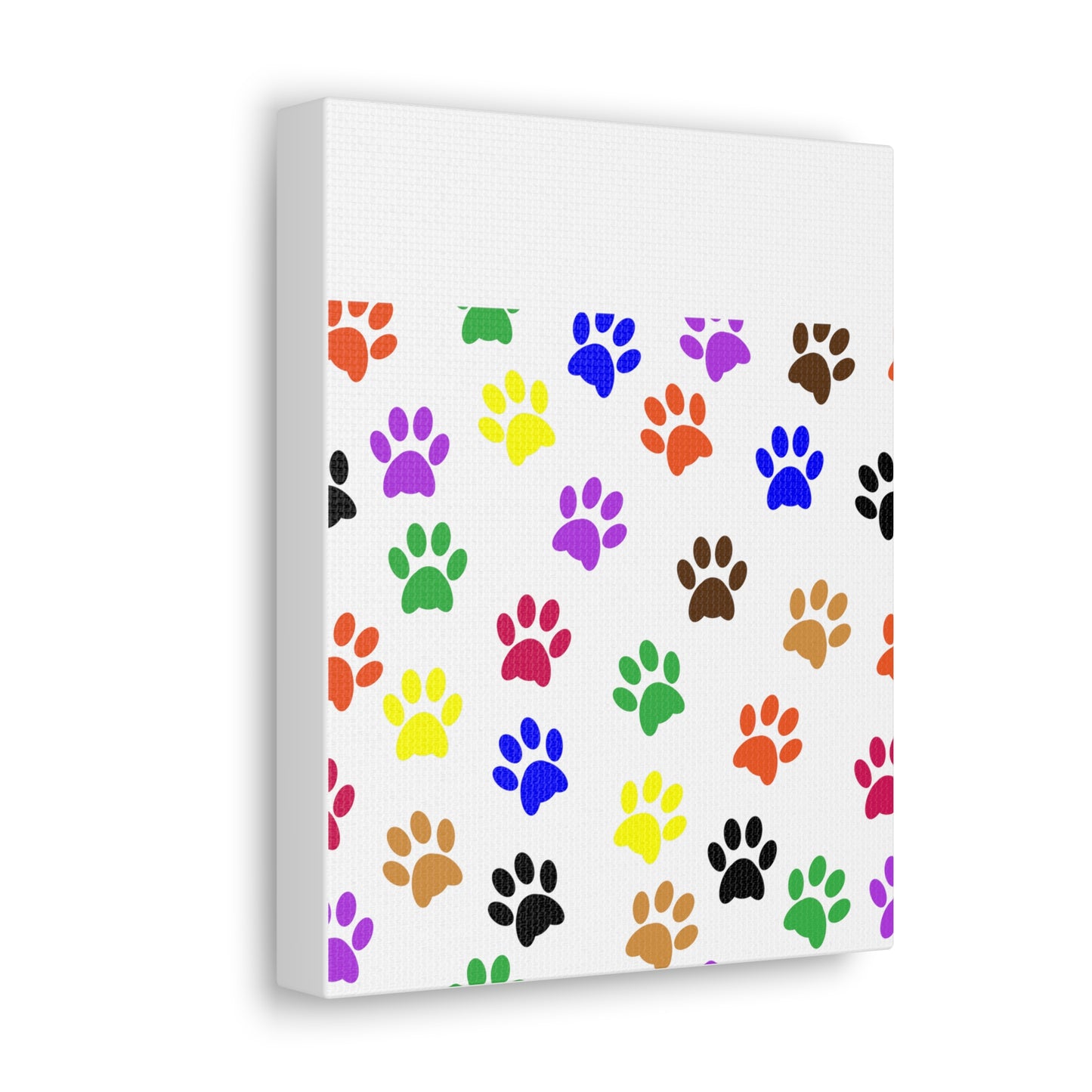 Paw prints Canvas Gallery Wraps