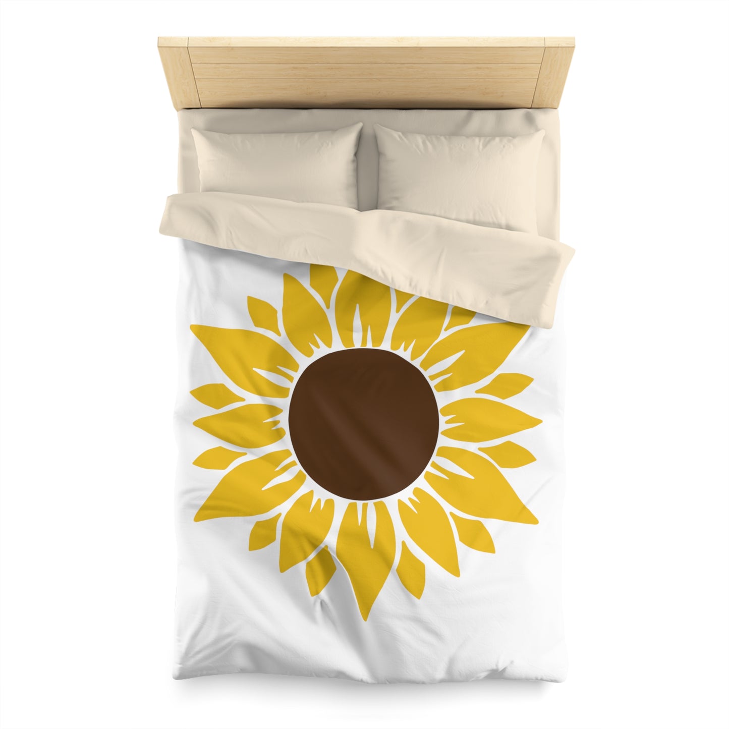 Sunflower Microfiber Duvet Cover