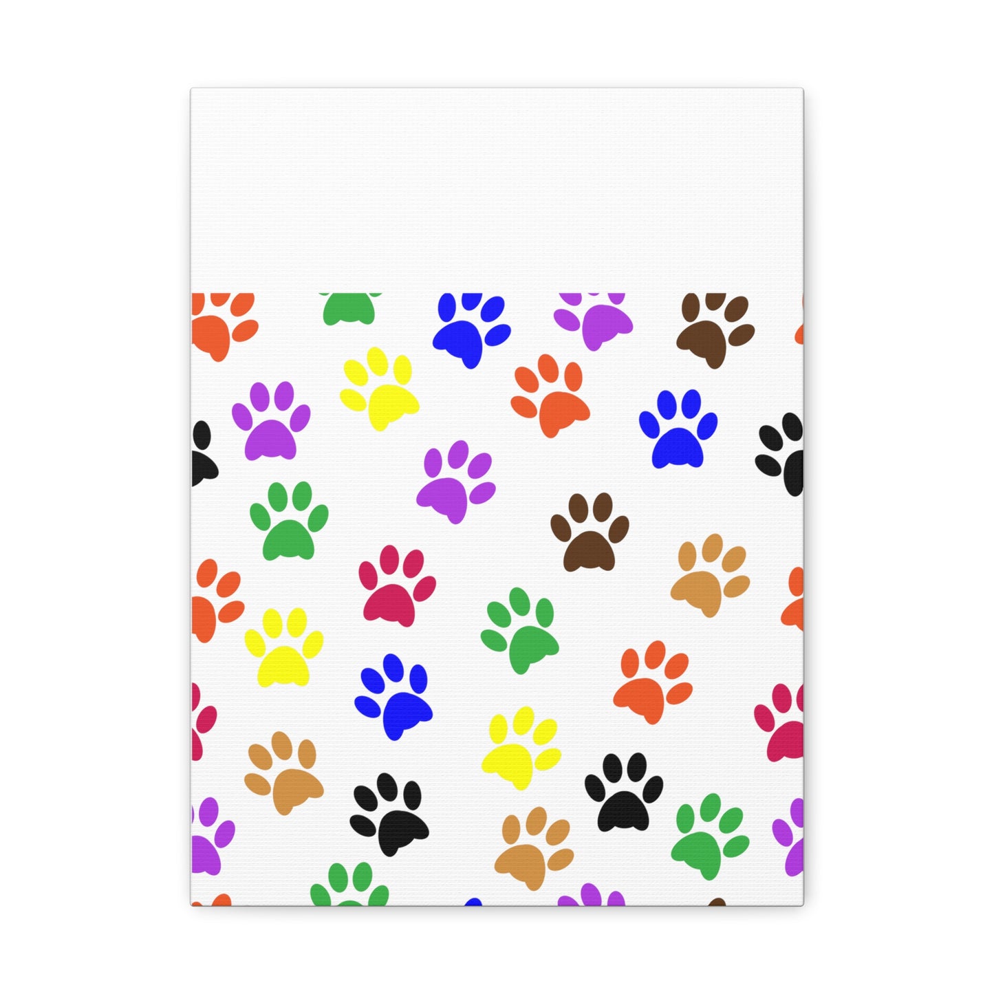 Paw prints Canvas Gallery Wraps