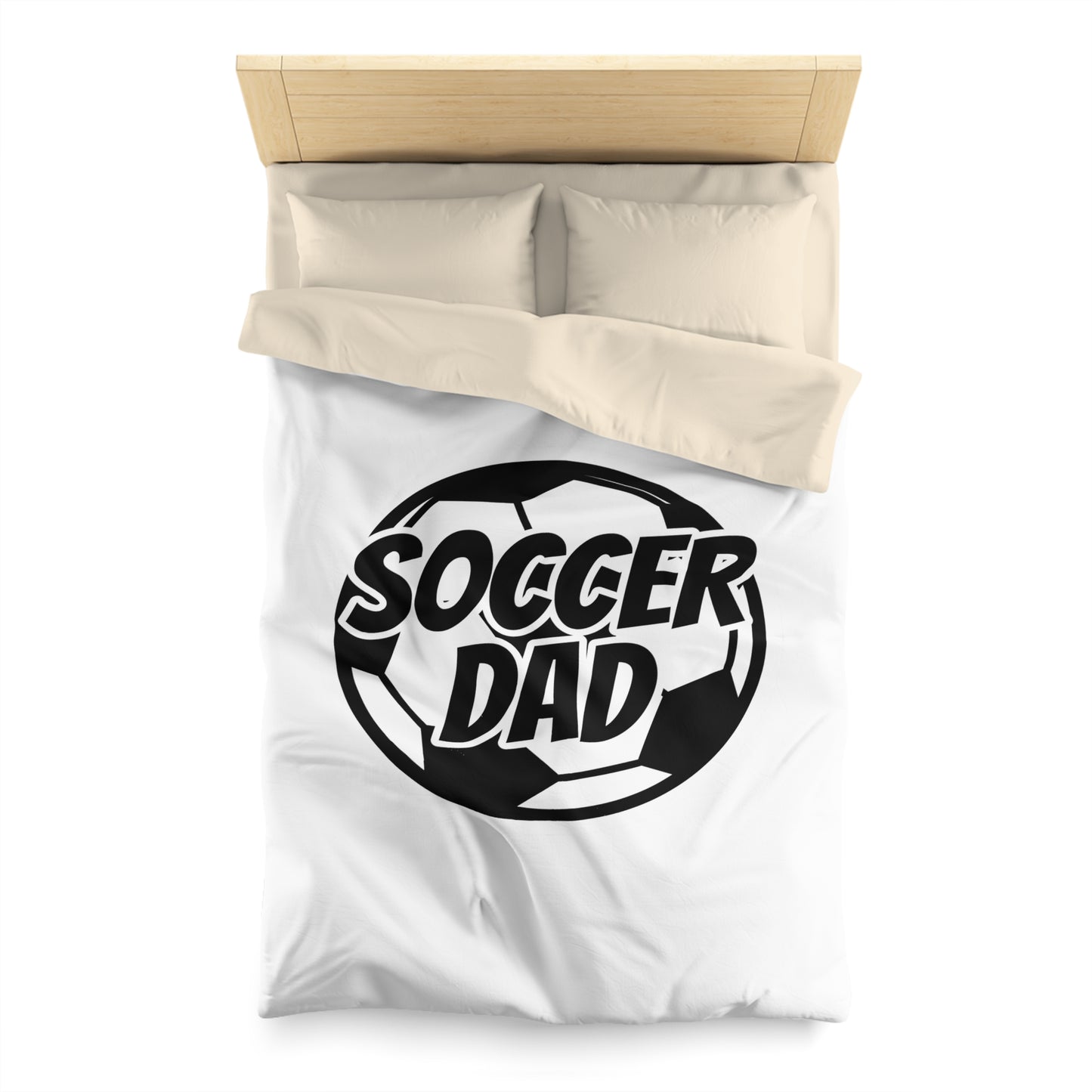 Soccer Dad Microfiber Duvet Cover