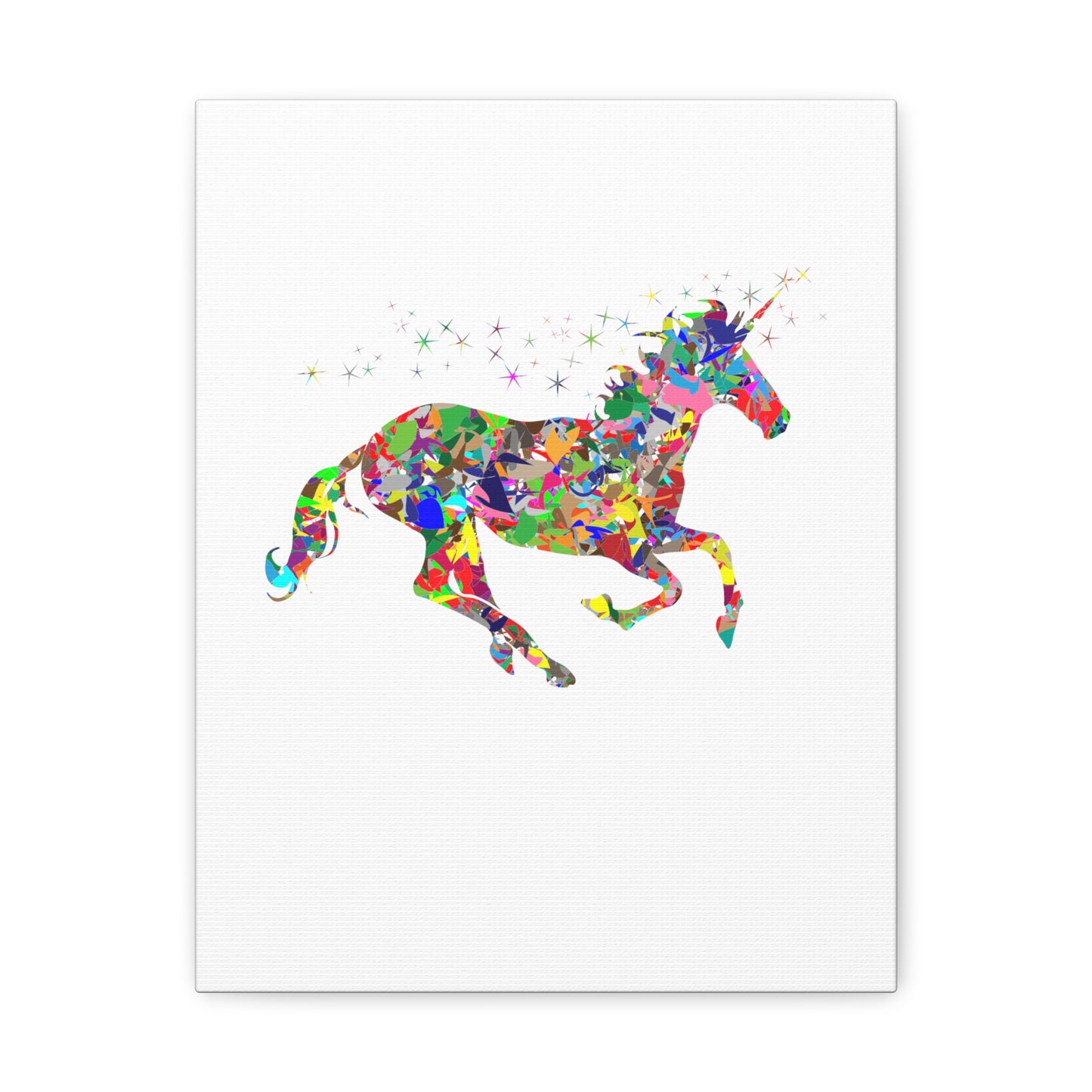 Colorful Horse Canvas Gallery Wraps