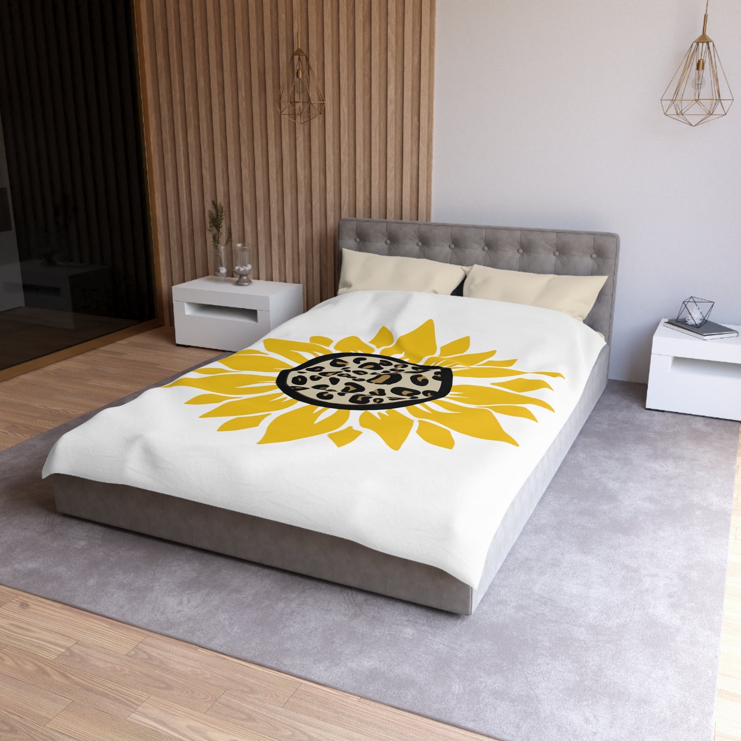 Sunflower Microfiber Duvet Cover