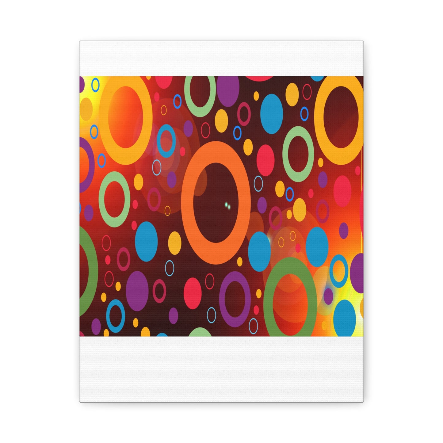 Circles Canvas Gallery Wraps