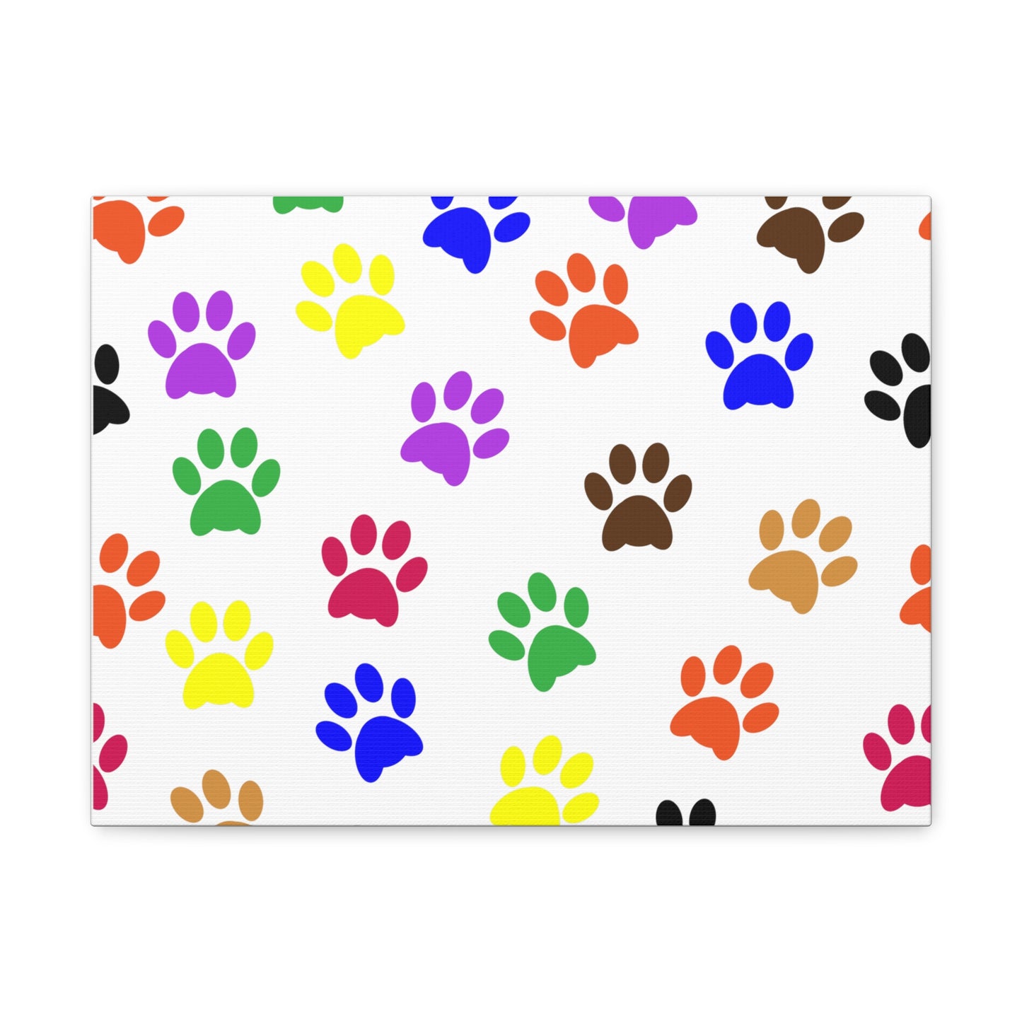 Paw prints Canvas Gallery Wraps