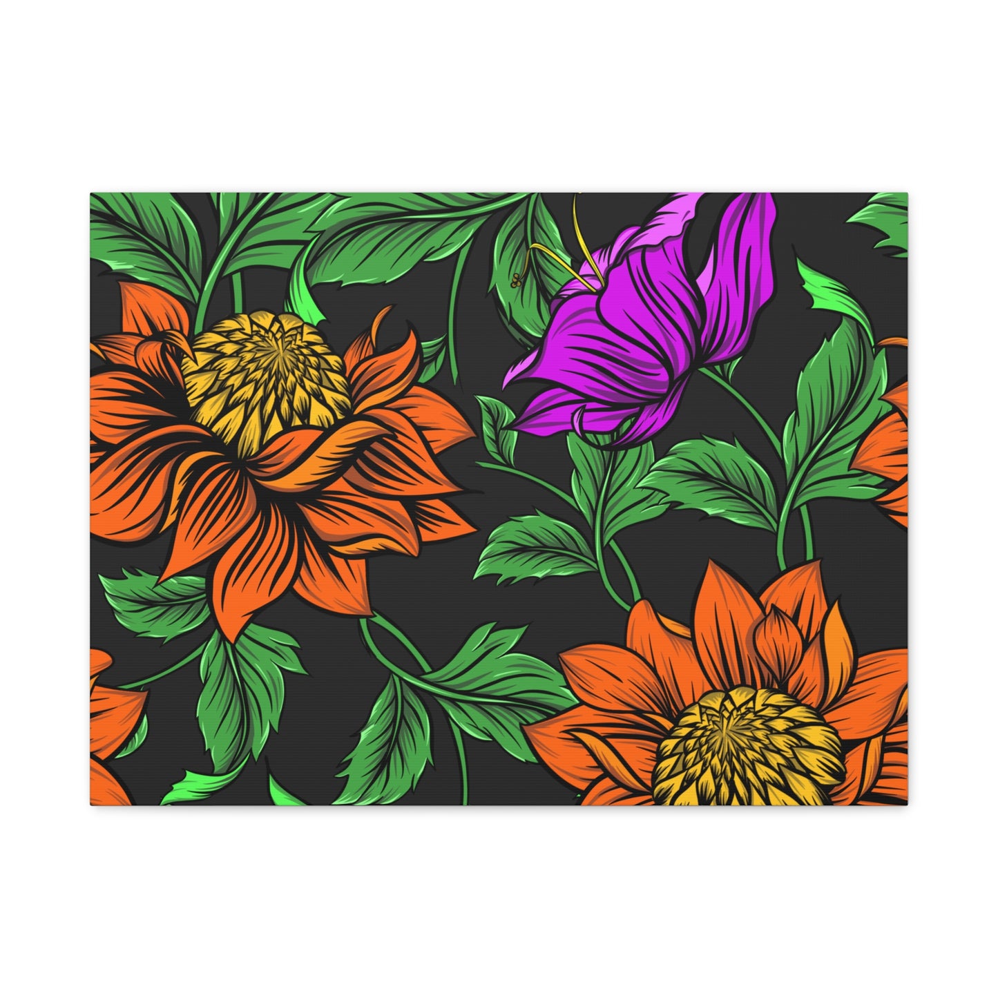 Floral Canvas Gallery Wraps