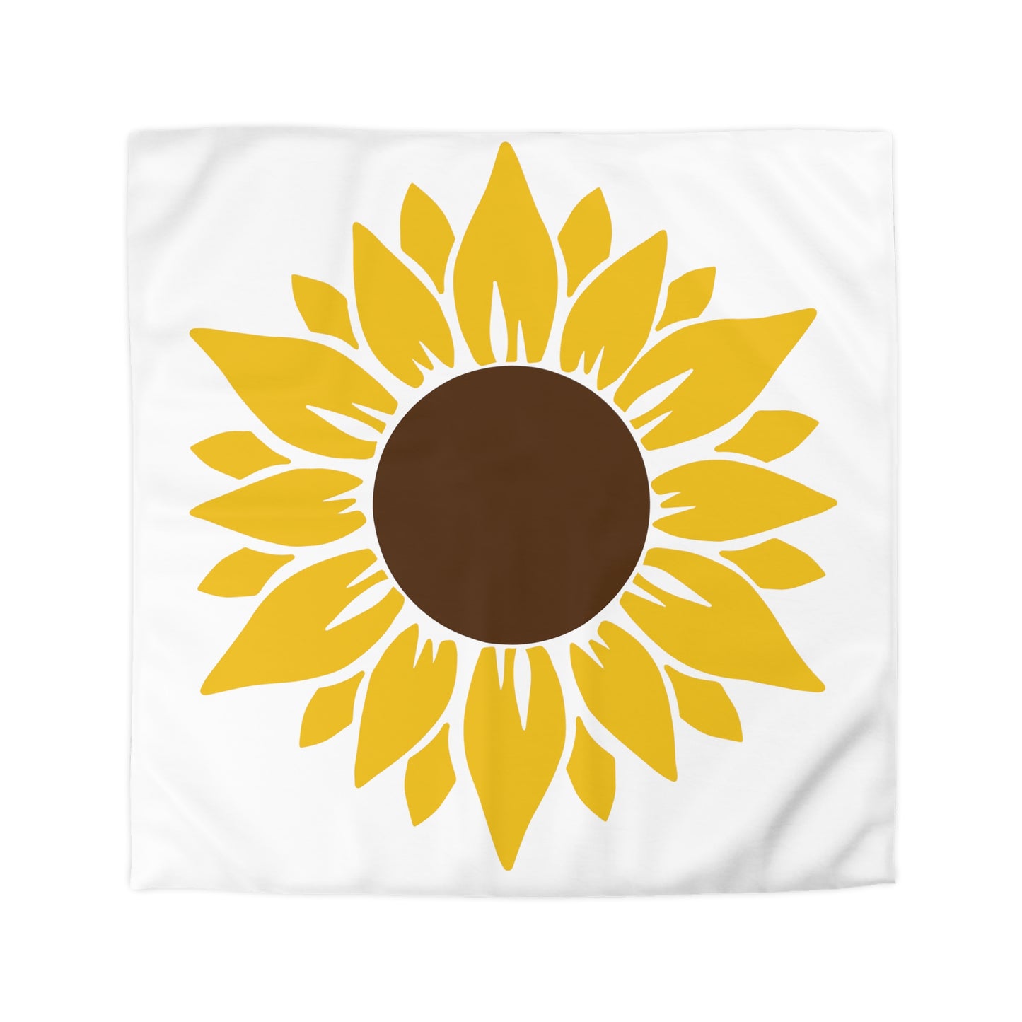 Sunflower Microfiber Duvet Cover