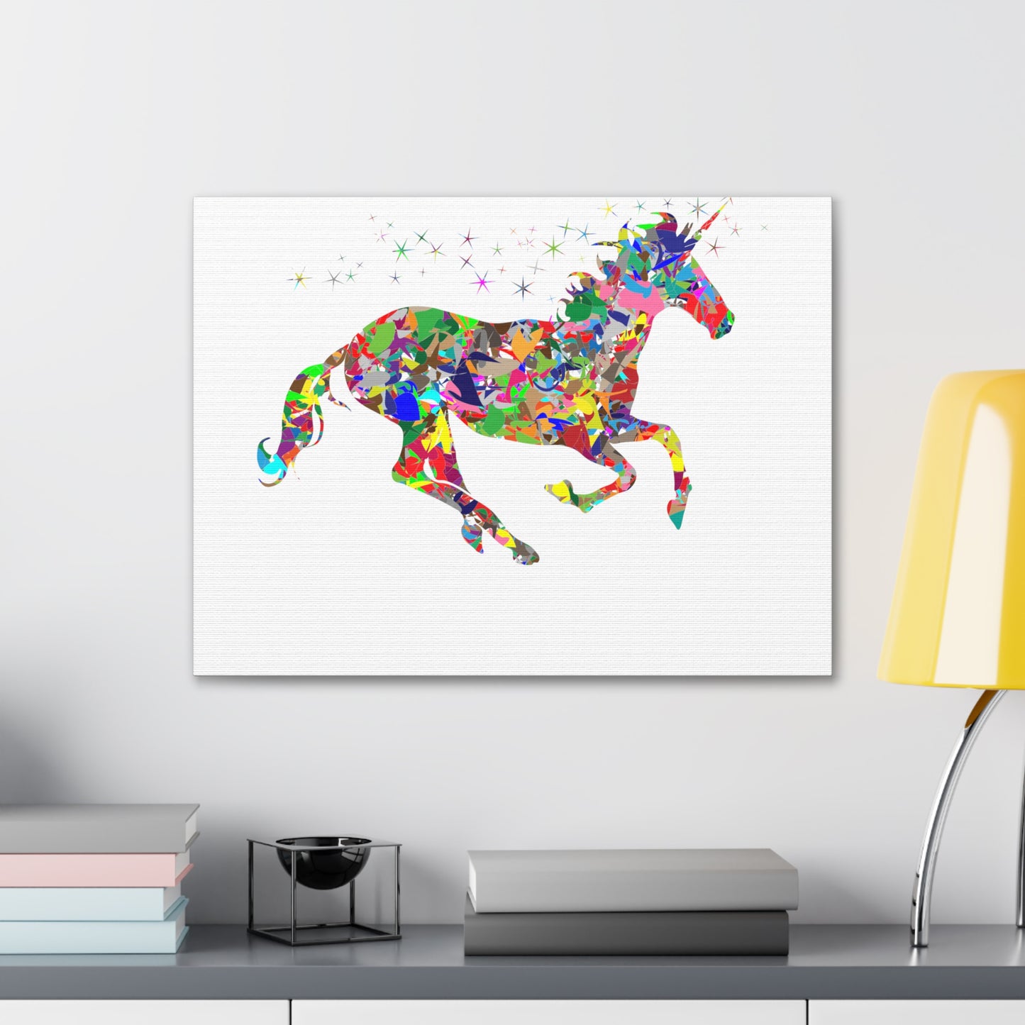 Colorful Horse Canvas Gallery Wraps