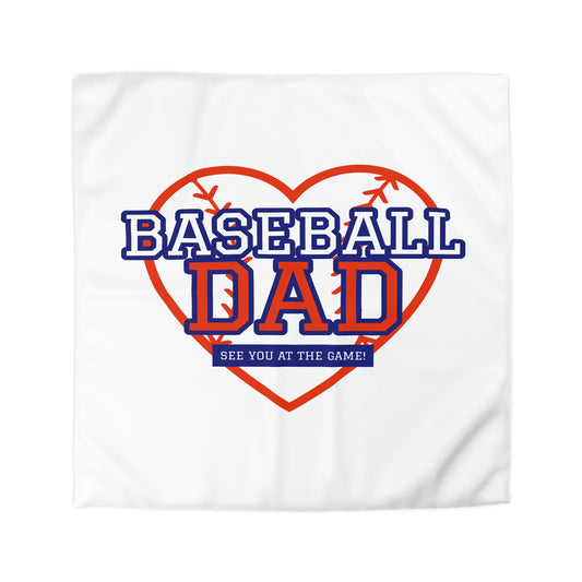 Baseball Dad Microfiber Duvet Cover