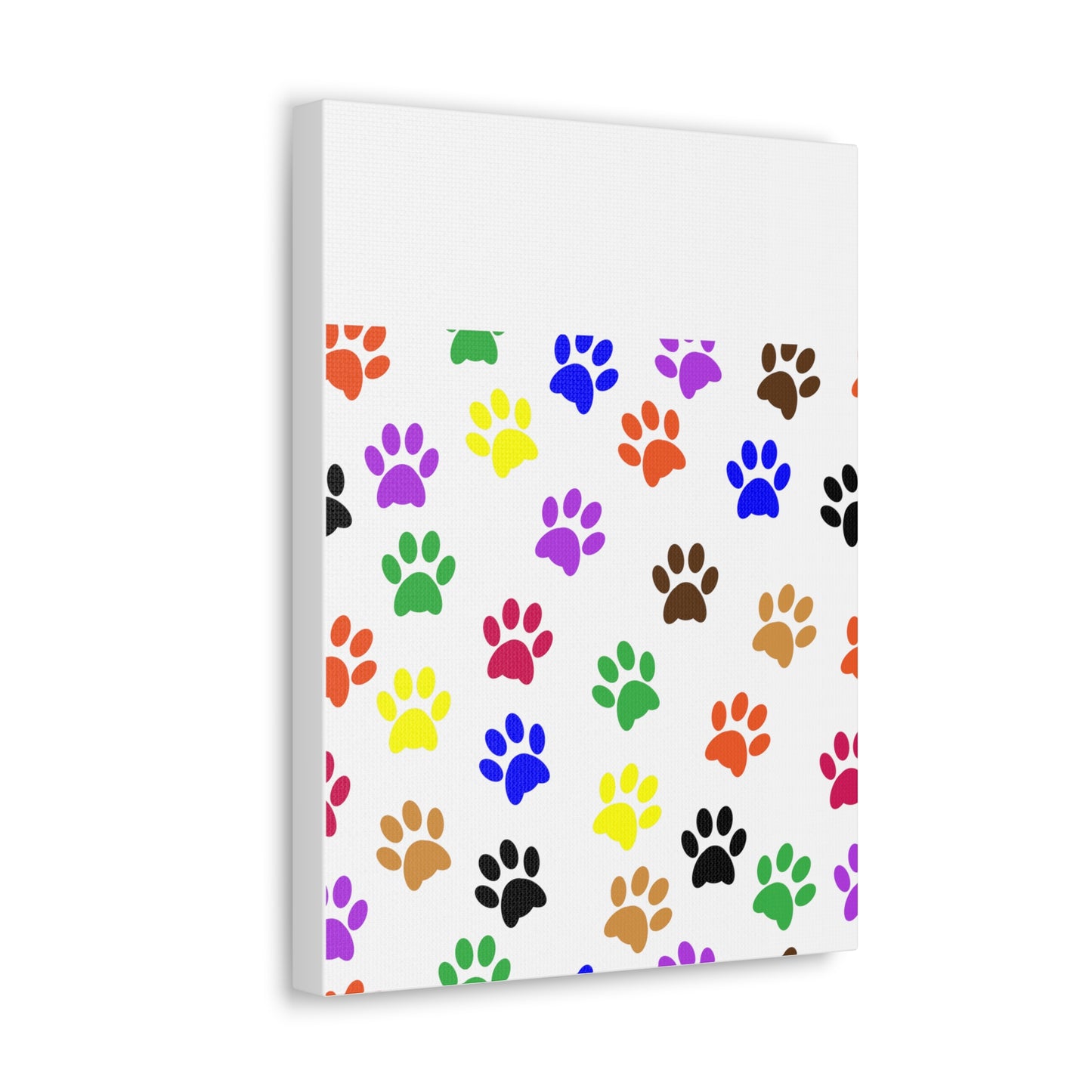 Paw prints Canvas Gallery Wraps