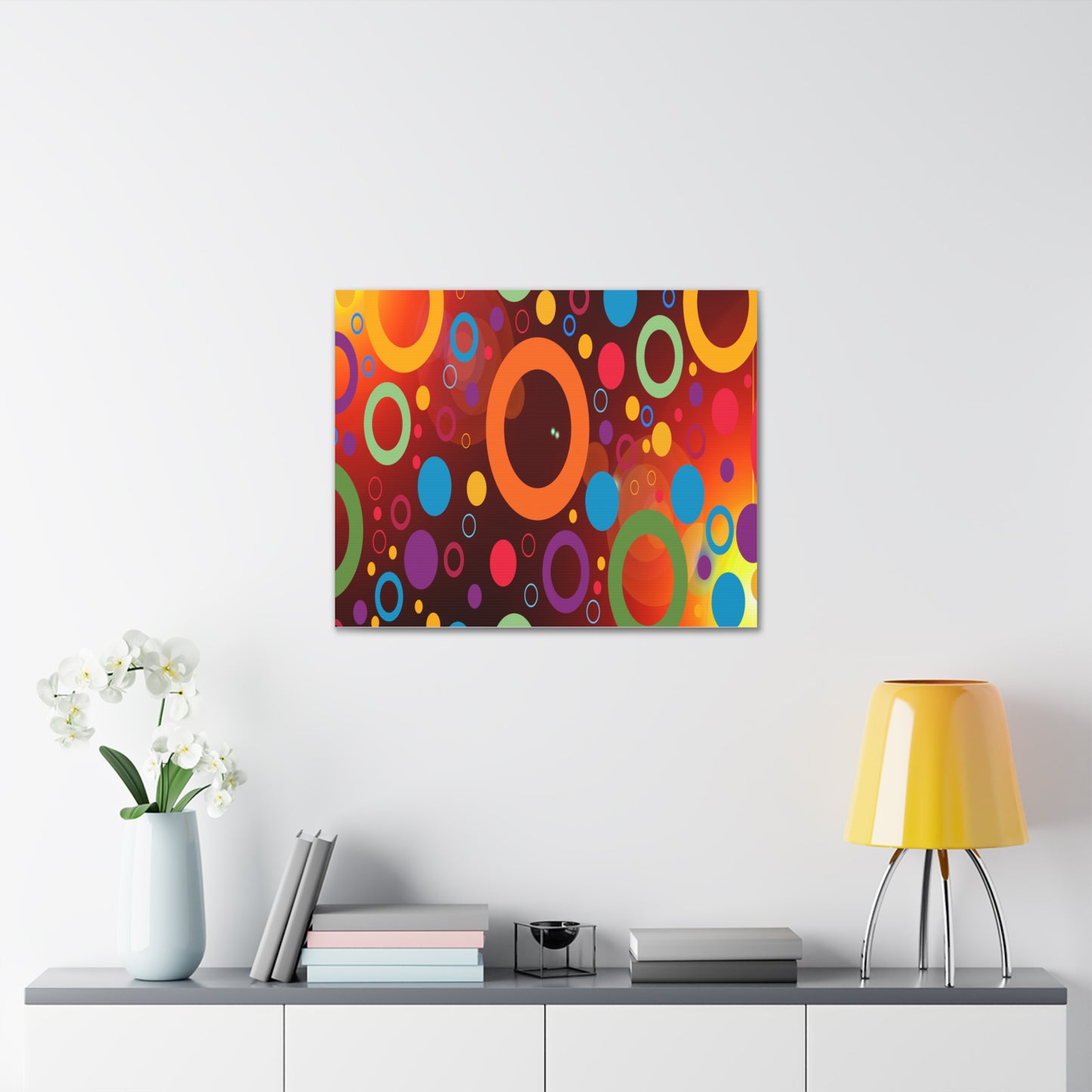 Circles Canvas Gallery Wraps