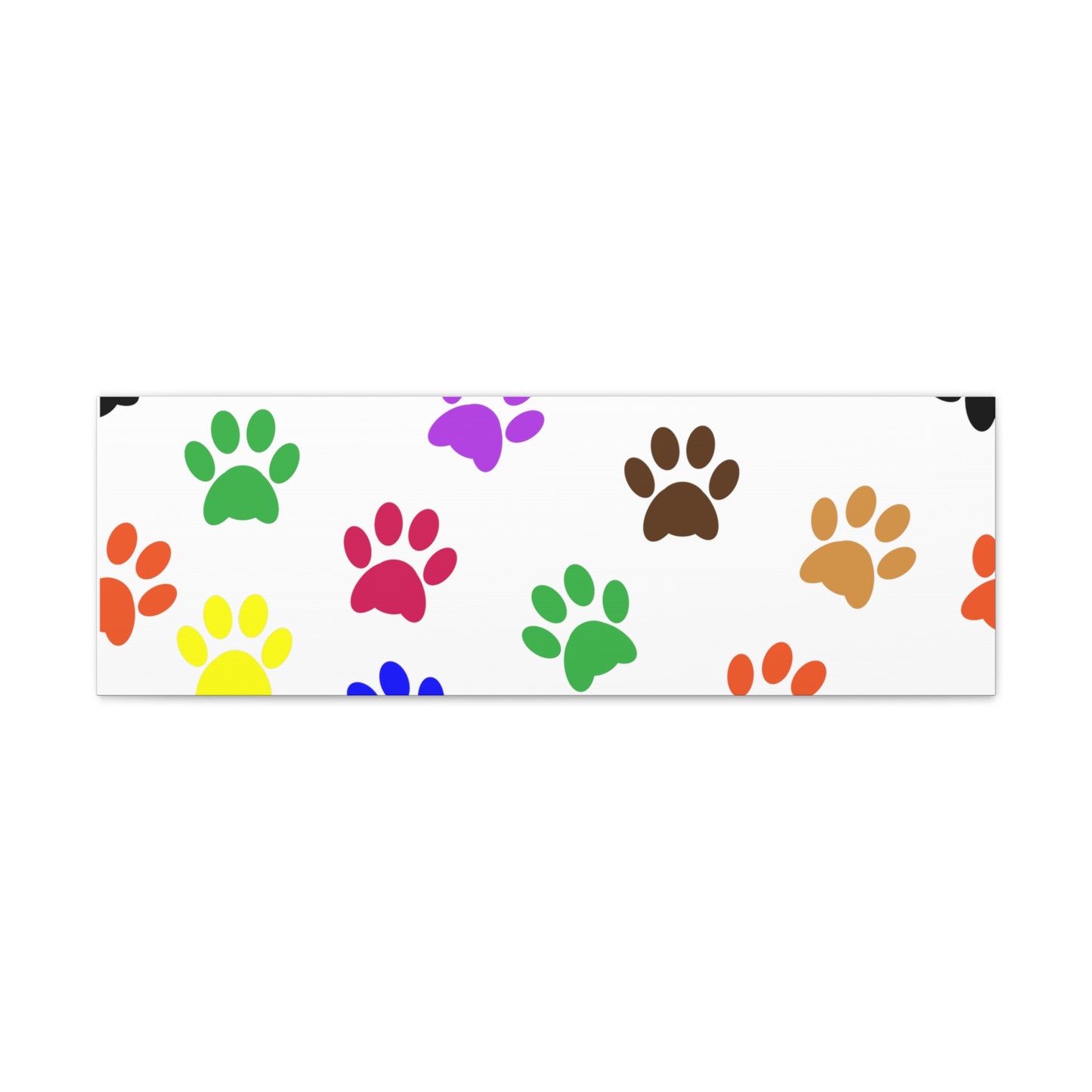 Paw prints Canvas Gallery Wraps