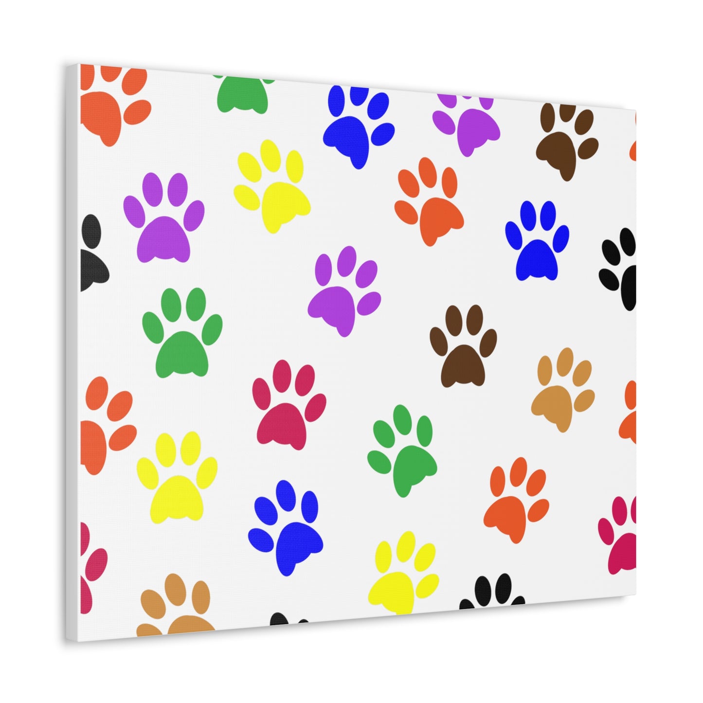 Paw prints Canvas Gallery Wraps