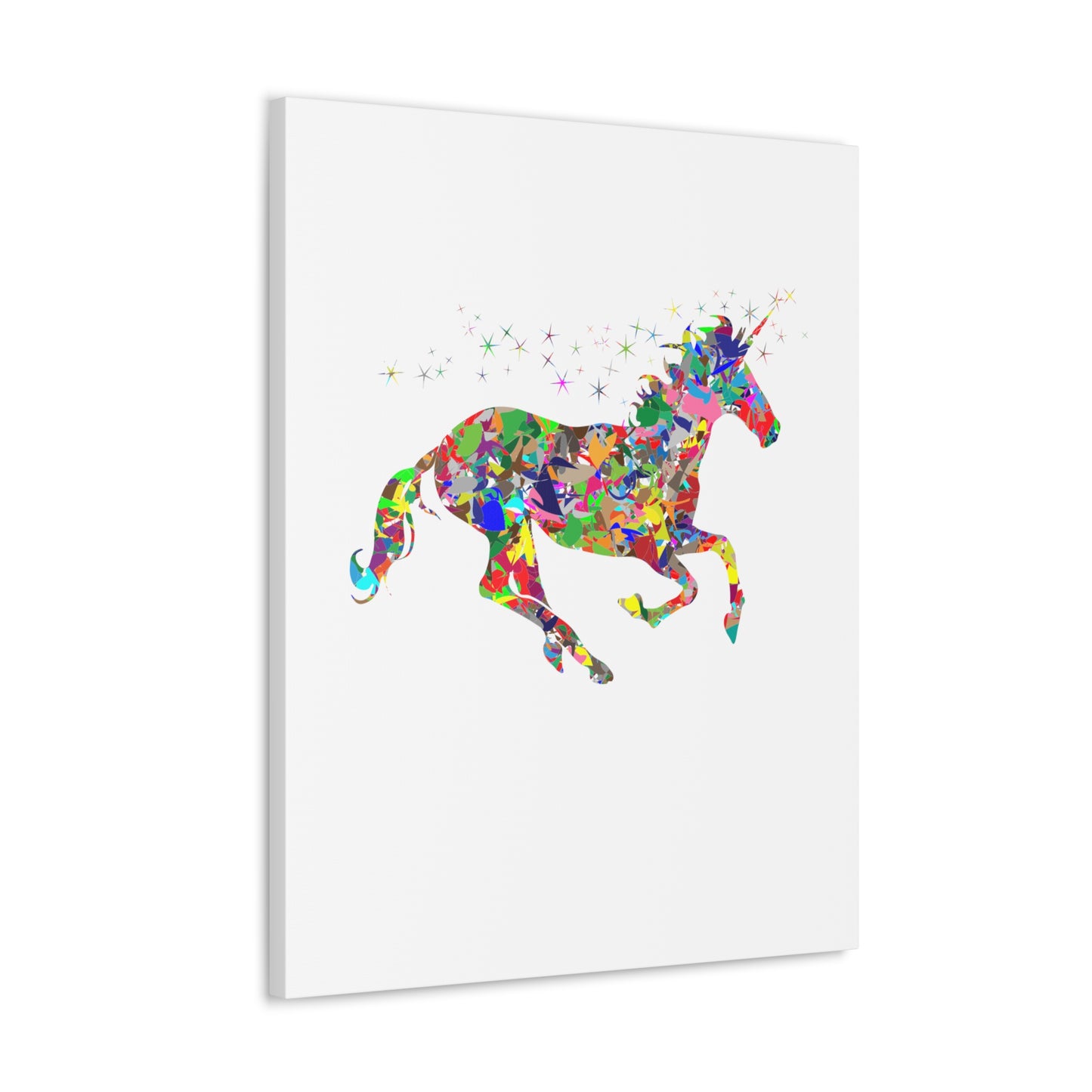 Colorful Horse Canvas Gallery Wraps