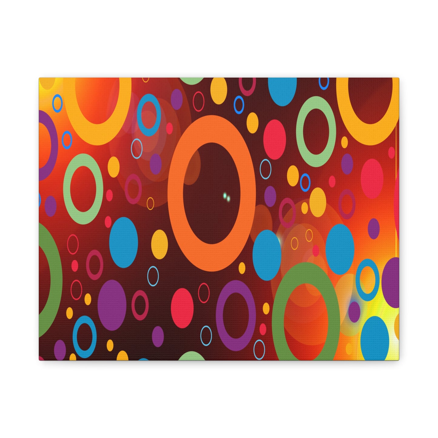 Circles Canvas Gallery Wraps