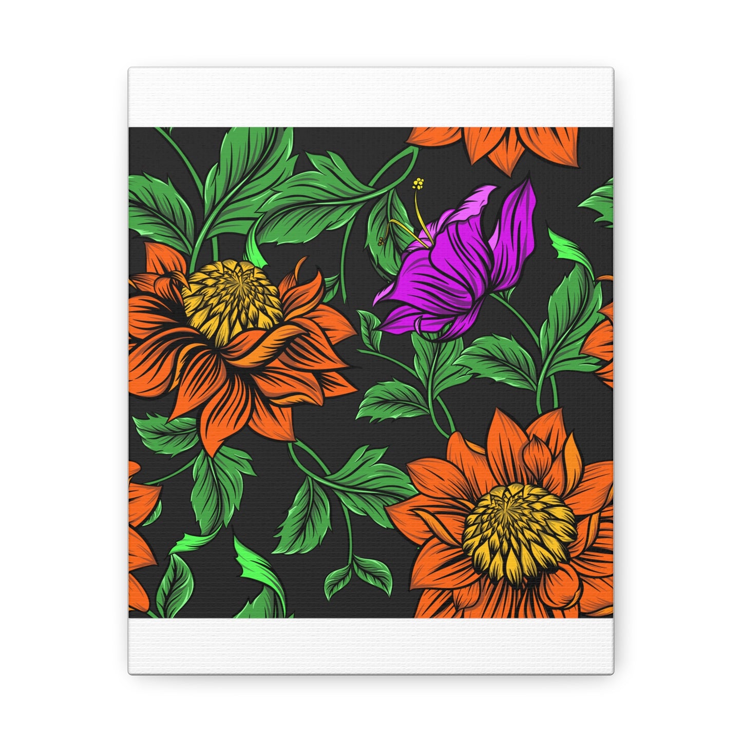 Floral Canvas Gallery Wraps