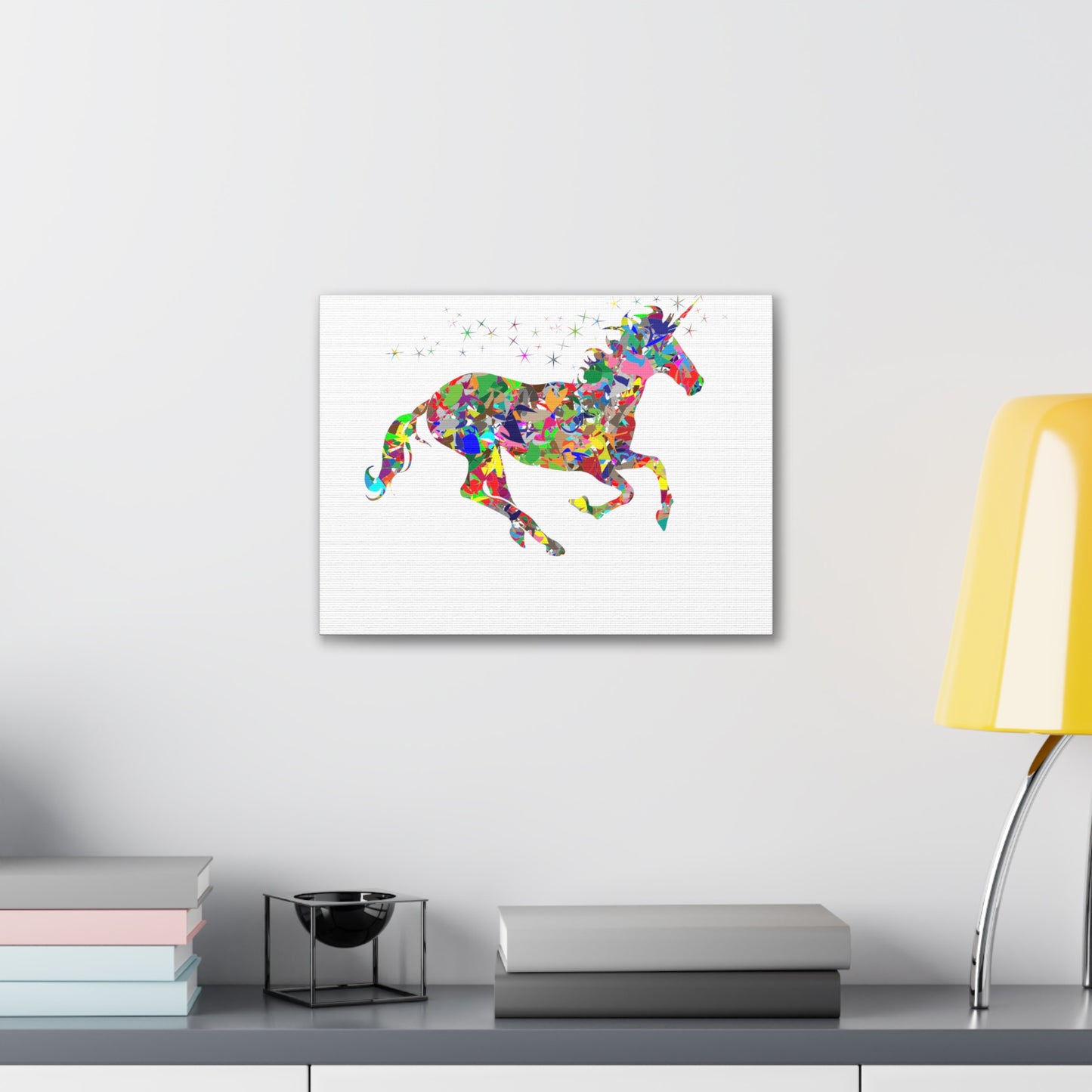 Colorful Horse Canvas Gallery Wraps