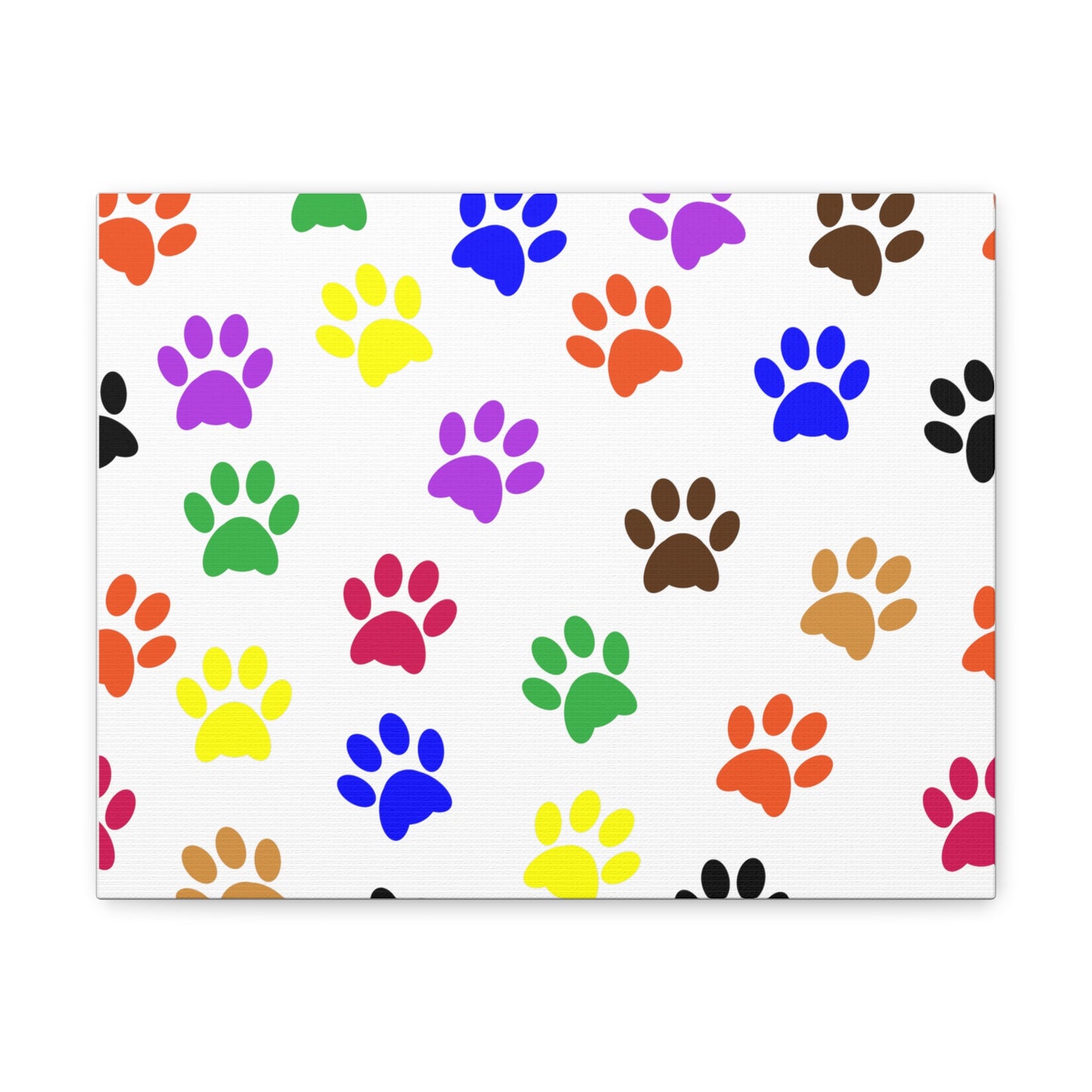 Paw prints Canvas Gallery Wraps