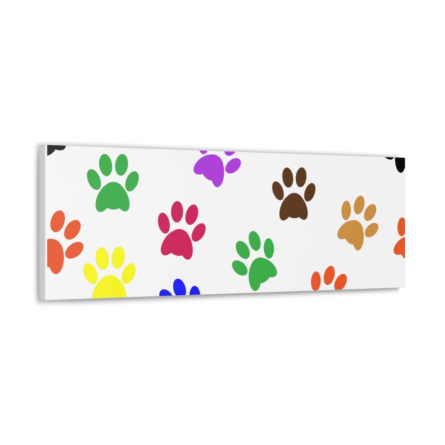 Paw prints Canvas Gallery Wraps