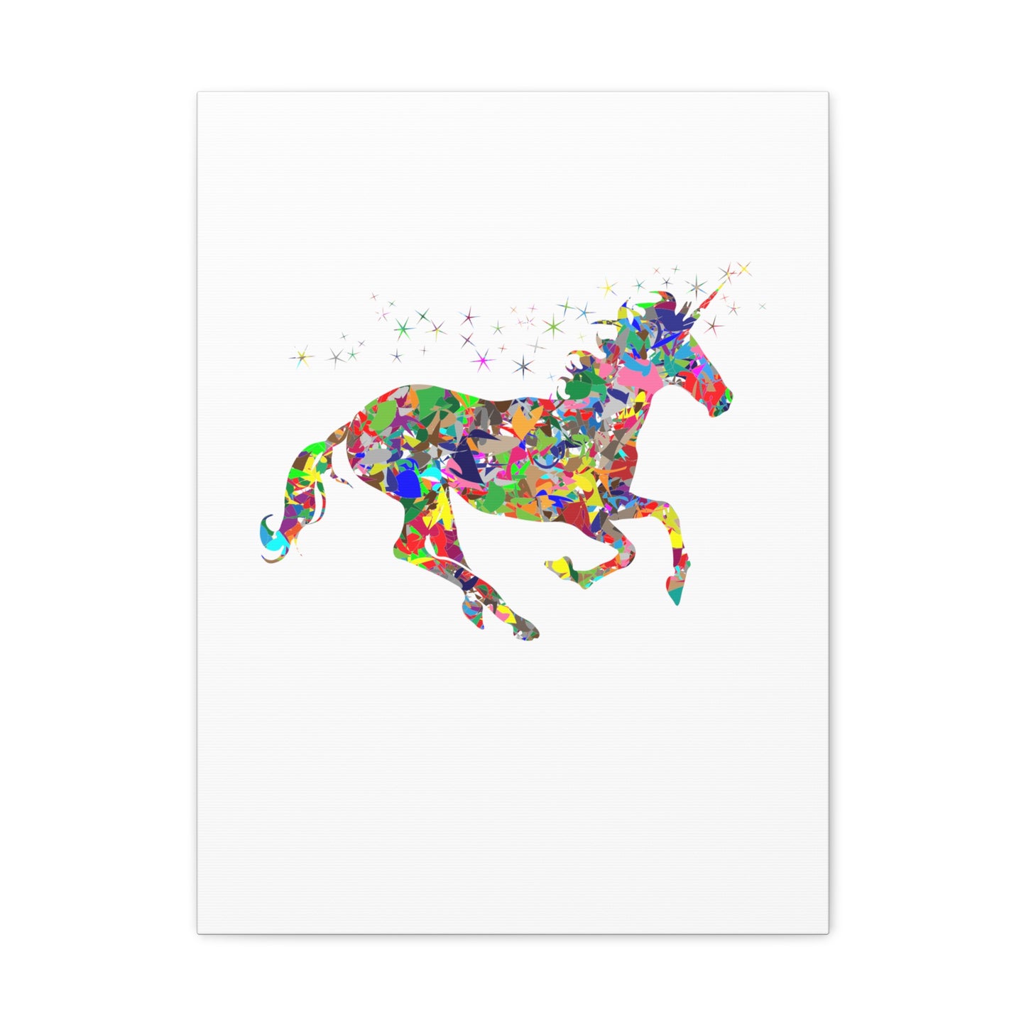 Colorful Horse Canvas Gallery Wraps