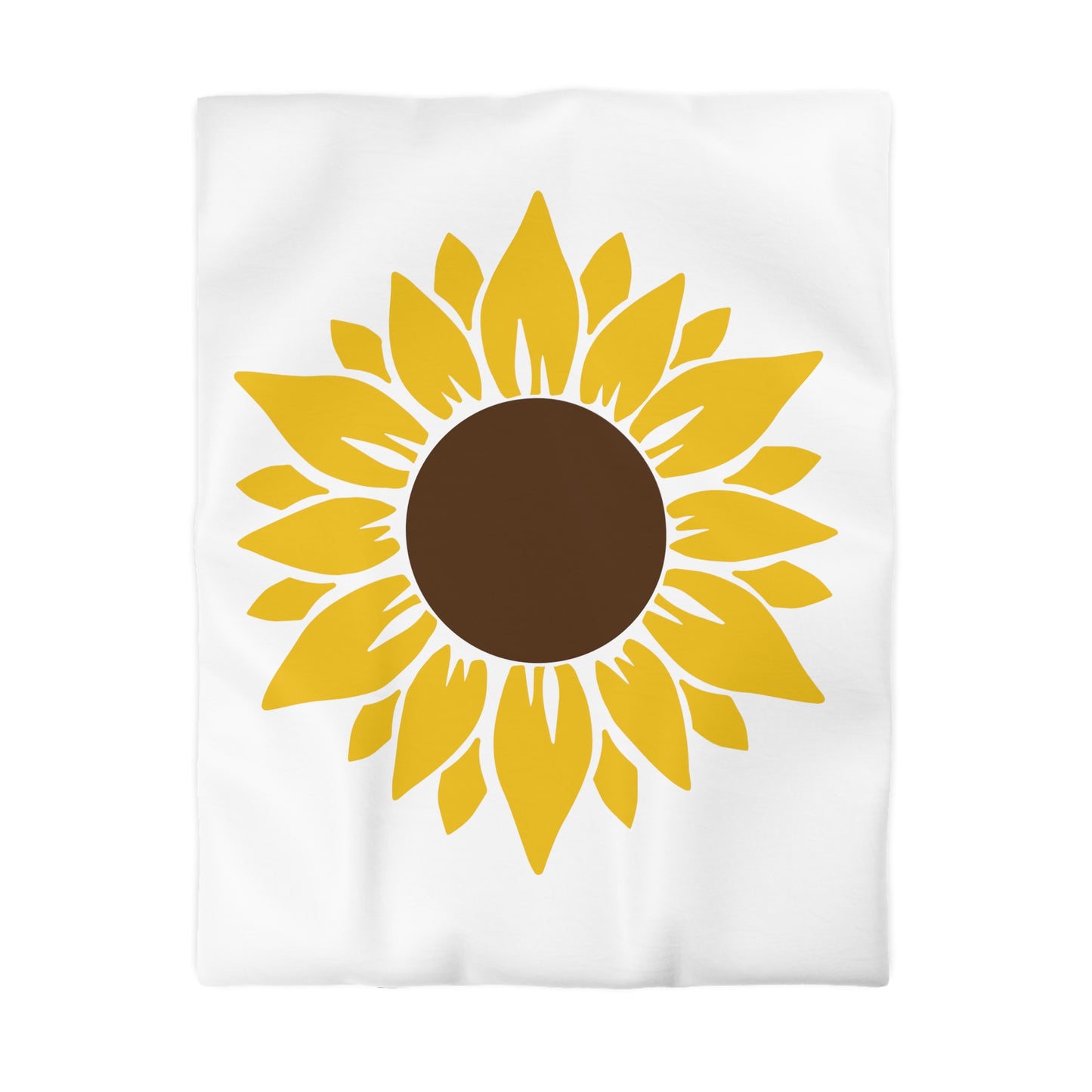 Sunflower Microfiber Duvet Cover