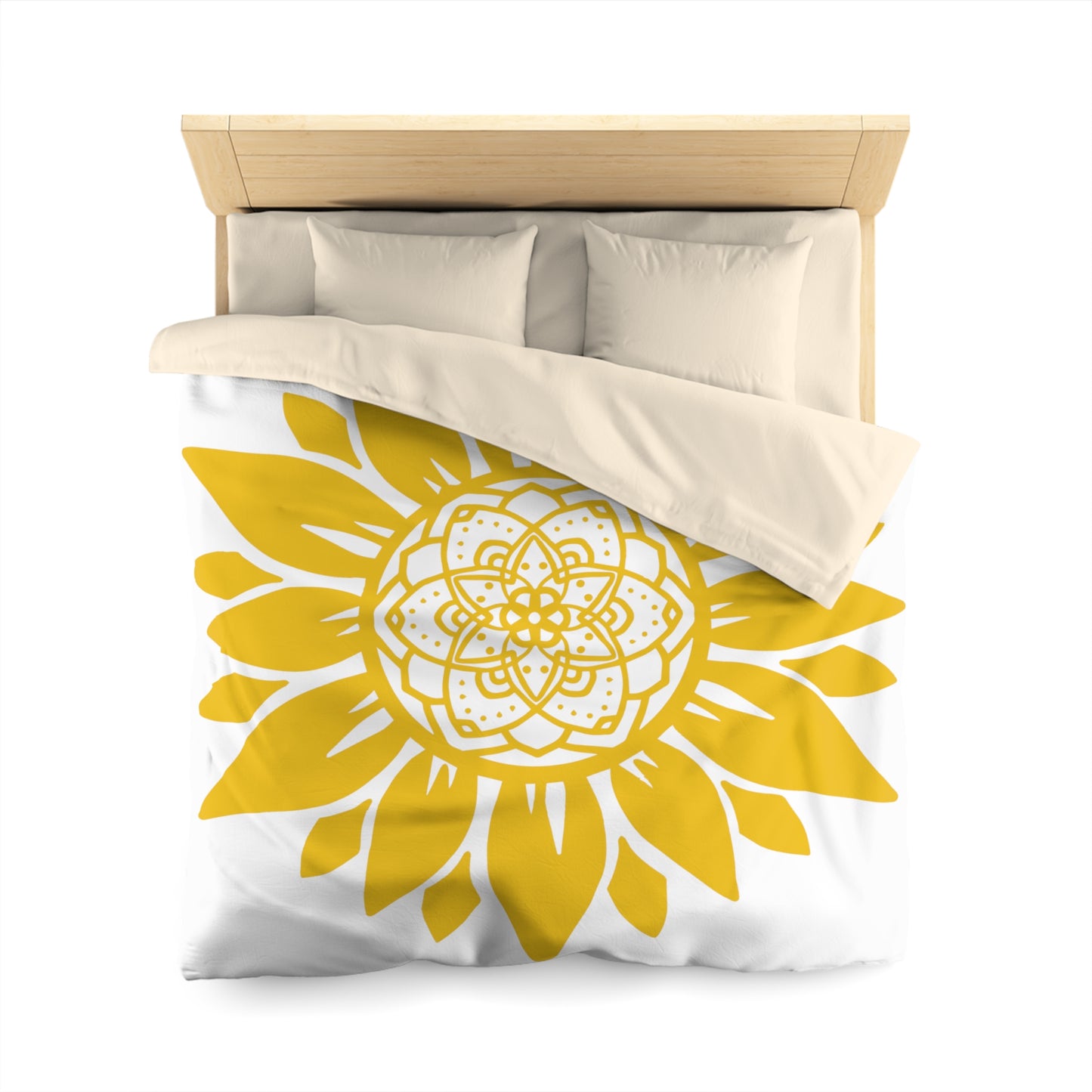 Sunflower Microfiber Duvet Cover