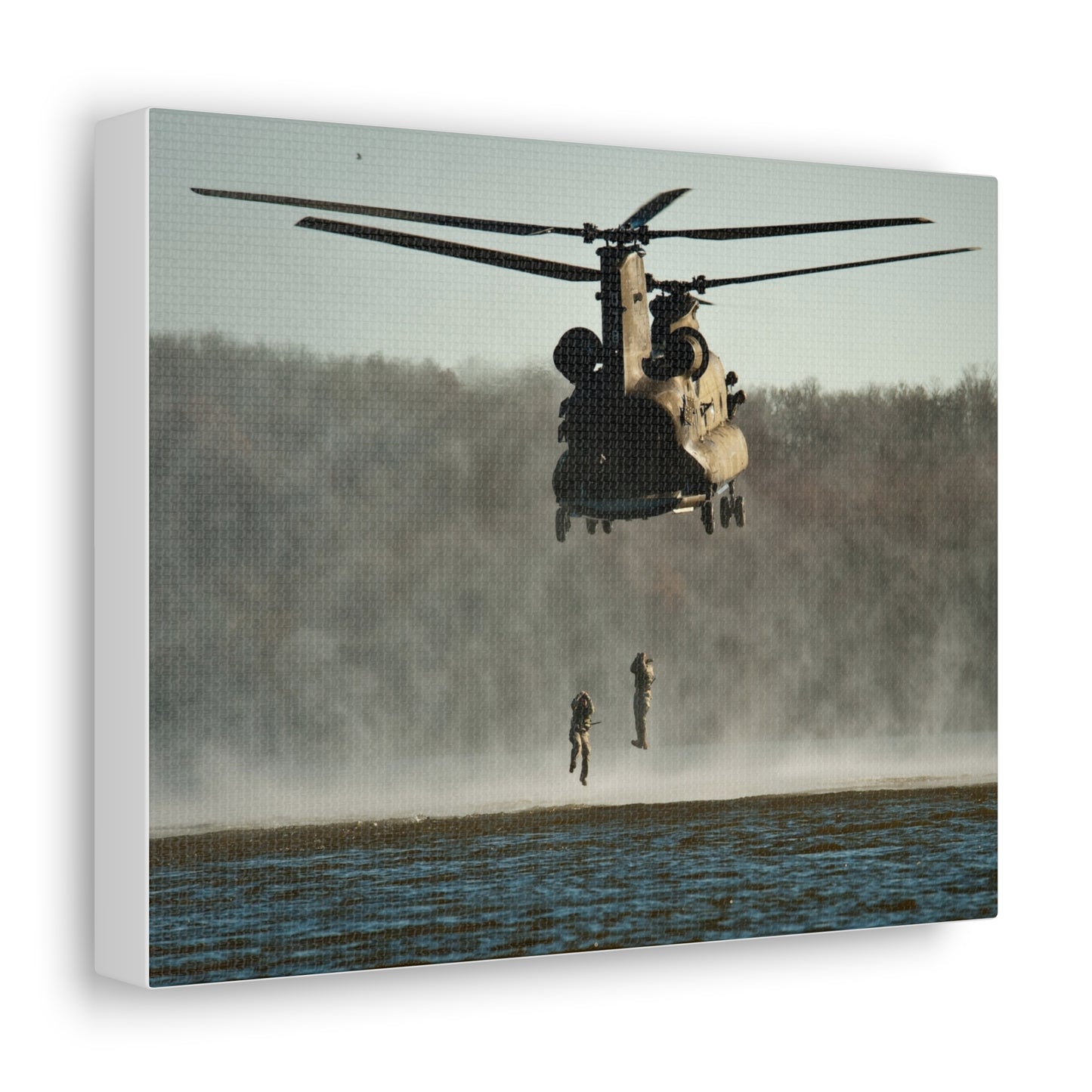 Military Chinook Canvas Gallery Wraps