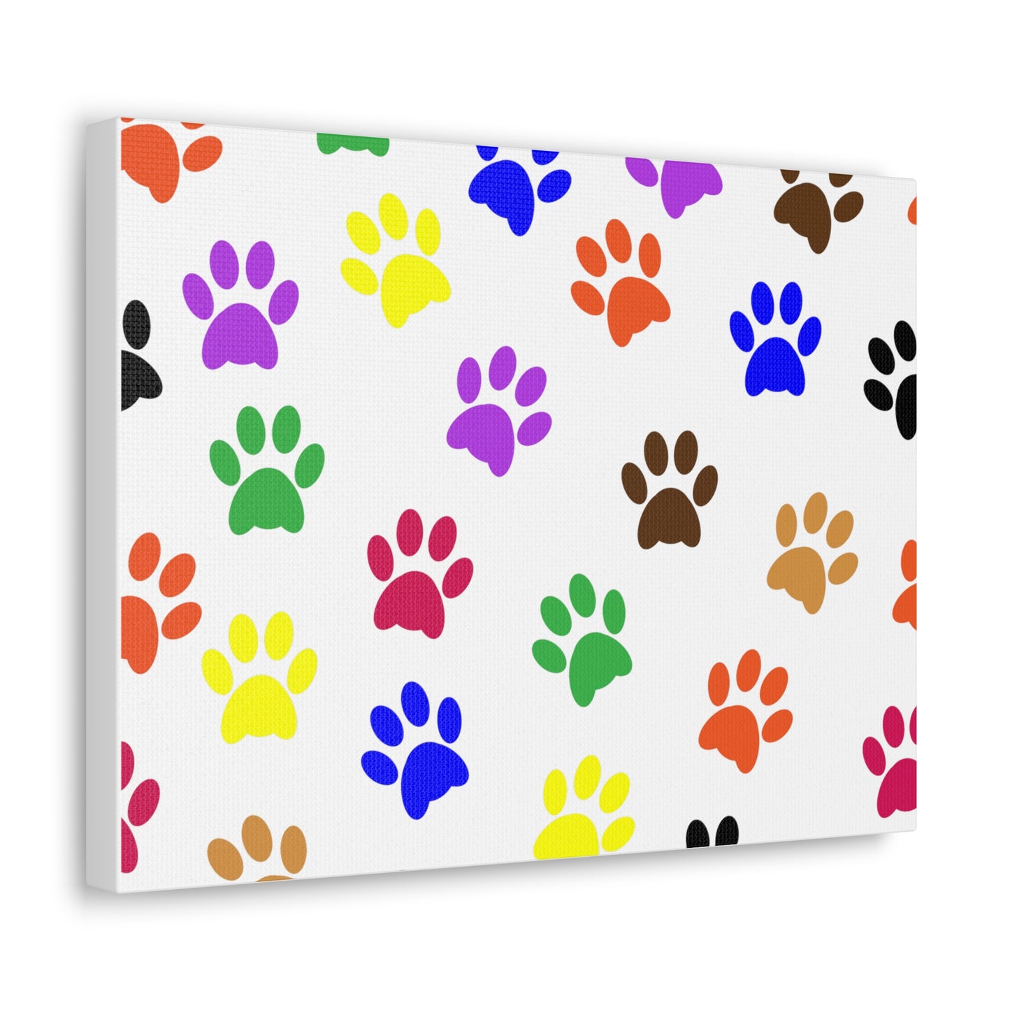 Paw prints Canvas Gallery Wraps