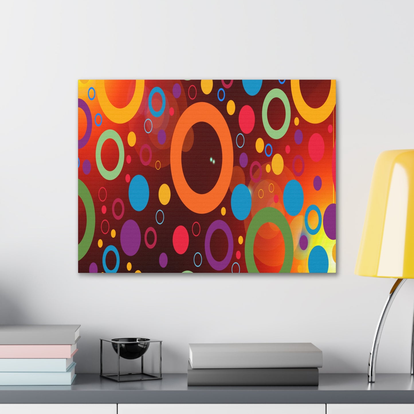 Circles Canvas Gallery Wraps