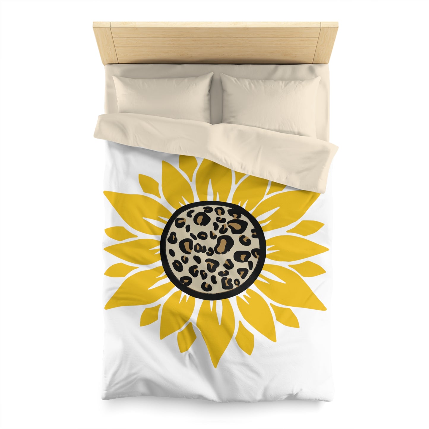 Sunflower Microfiber Duvet Cover