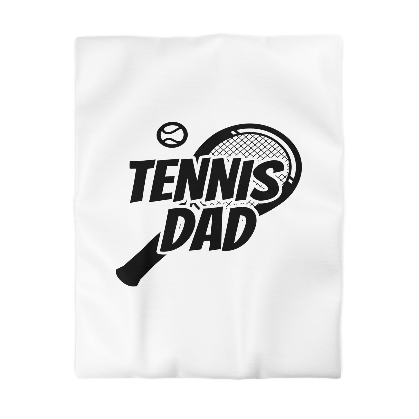 Tennis Dad Microfiber Duvet Cover