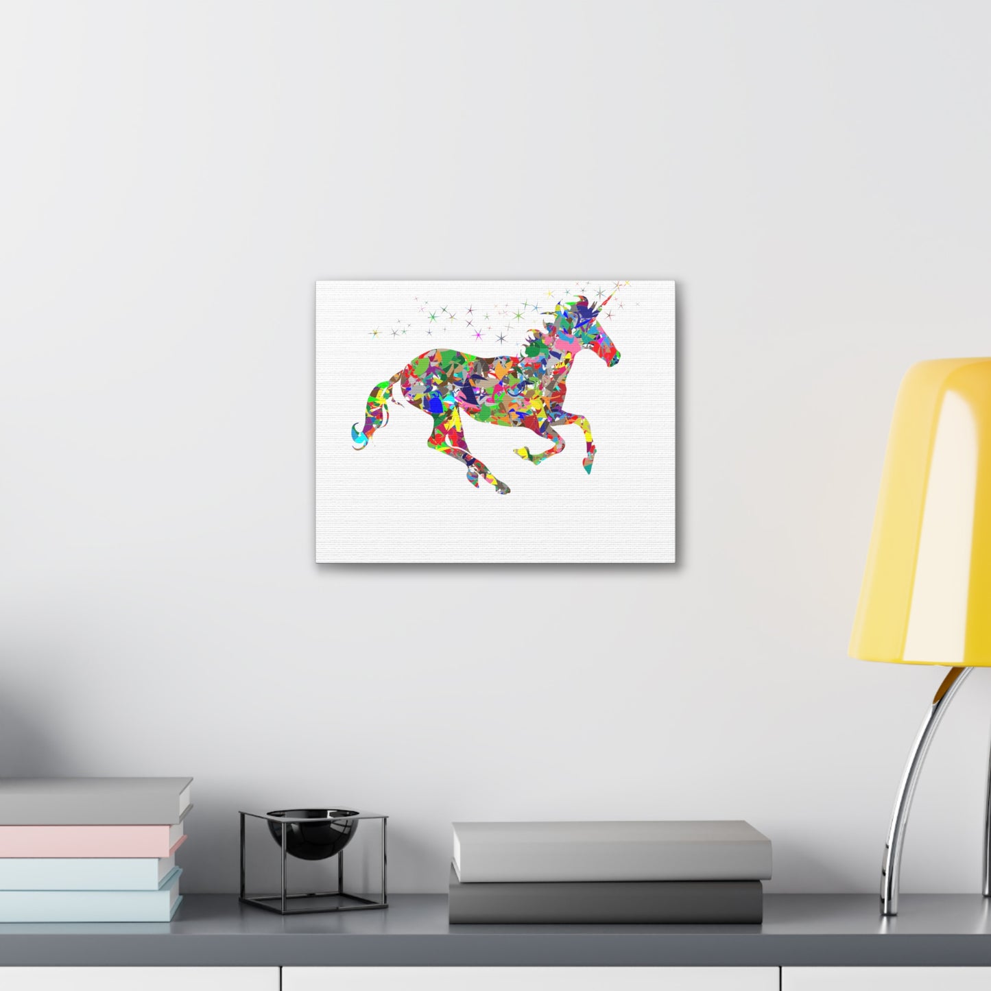 Colorful Horse Canvas Gallery Wraps