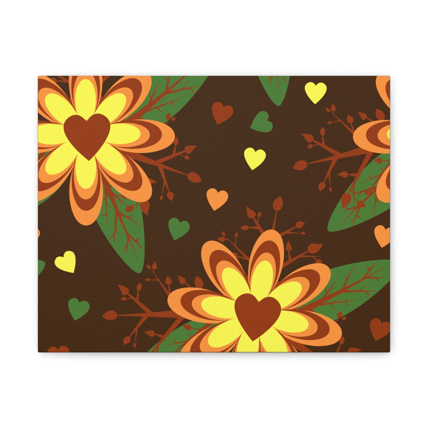 Floral Canvas Gallery Wraps