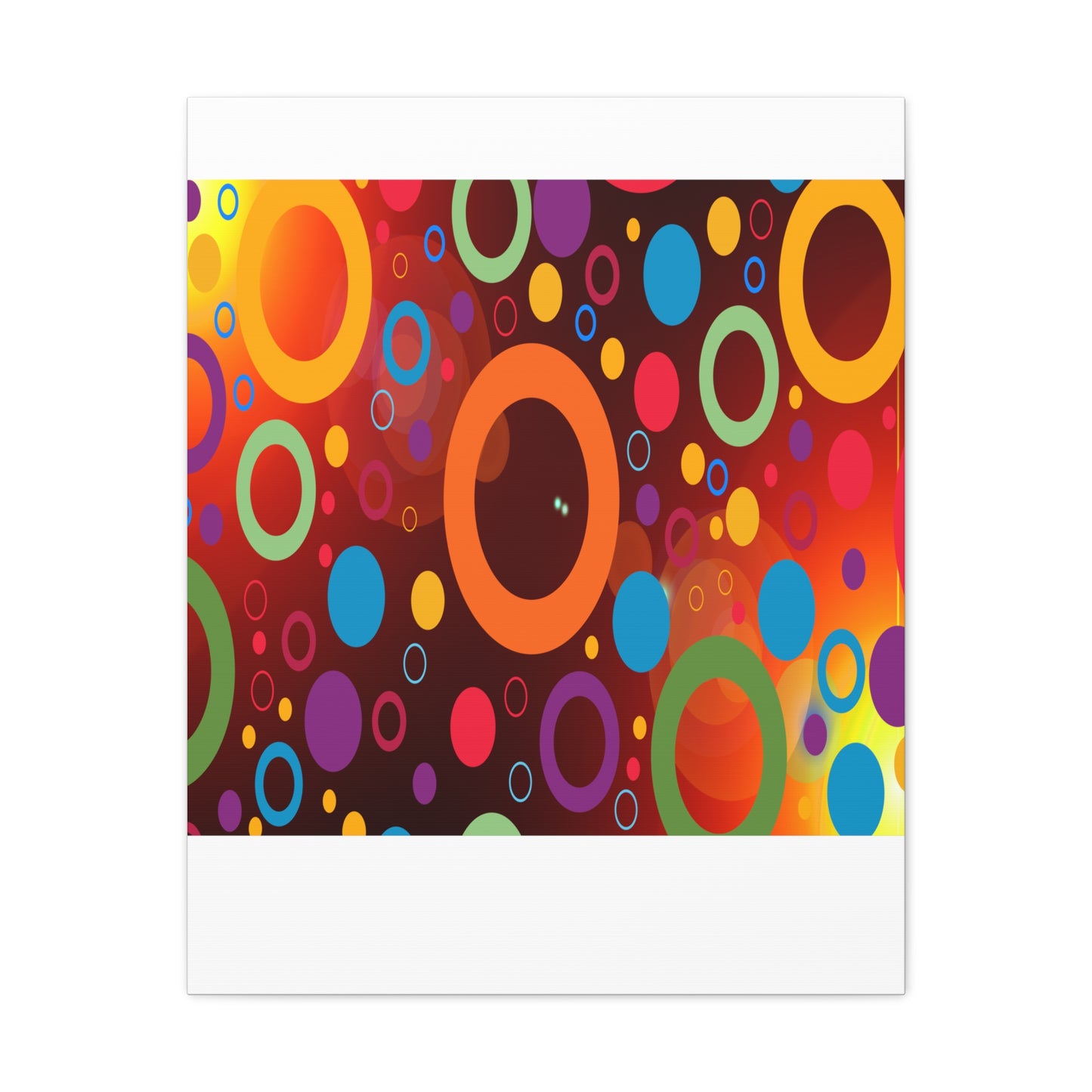 Circles Canvas Gallery Wraps